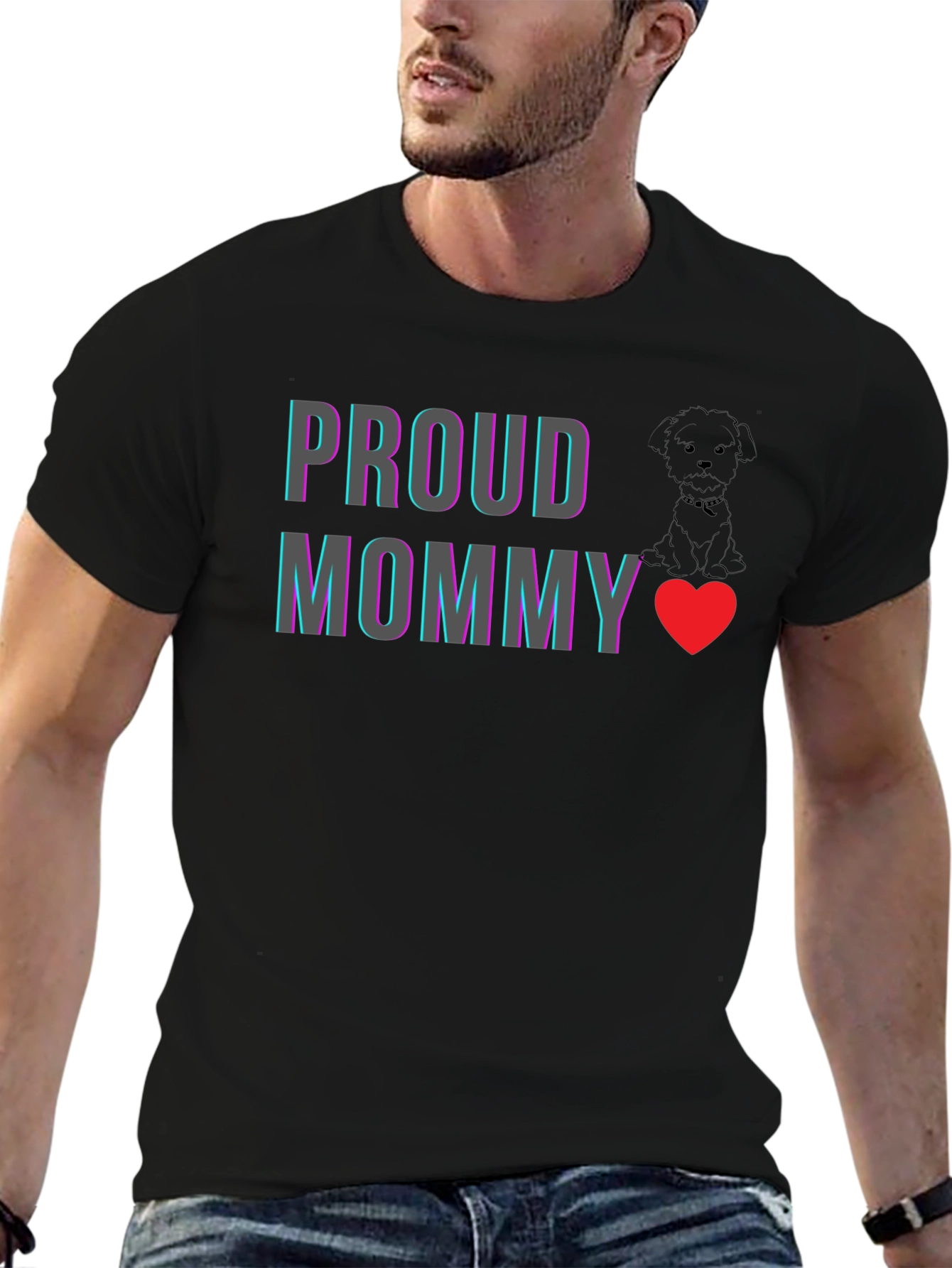 Proud Dog Mommy Graphic Tee