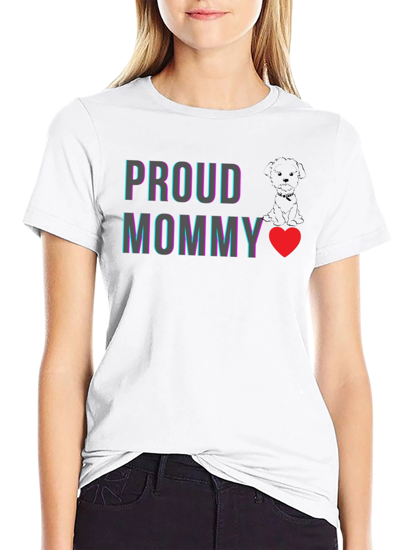 Proud Dog Mommy Graphic Tee