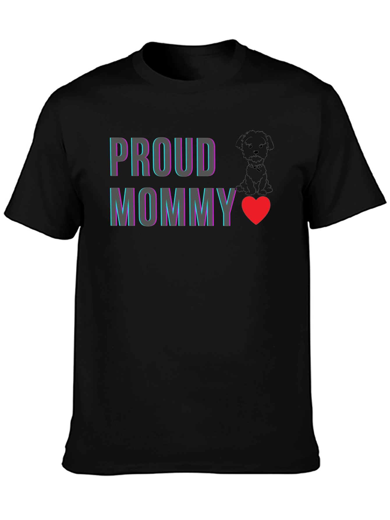 Proud Dog Mommy Graphic Tee