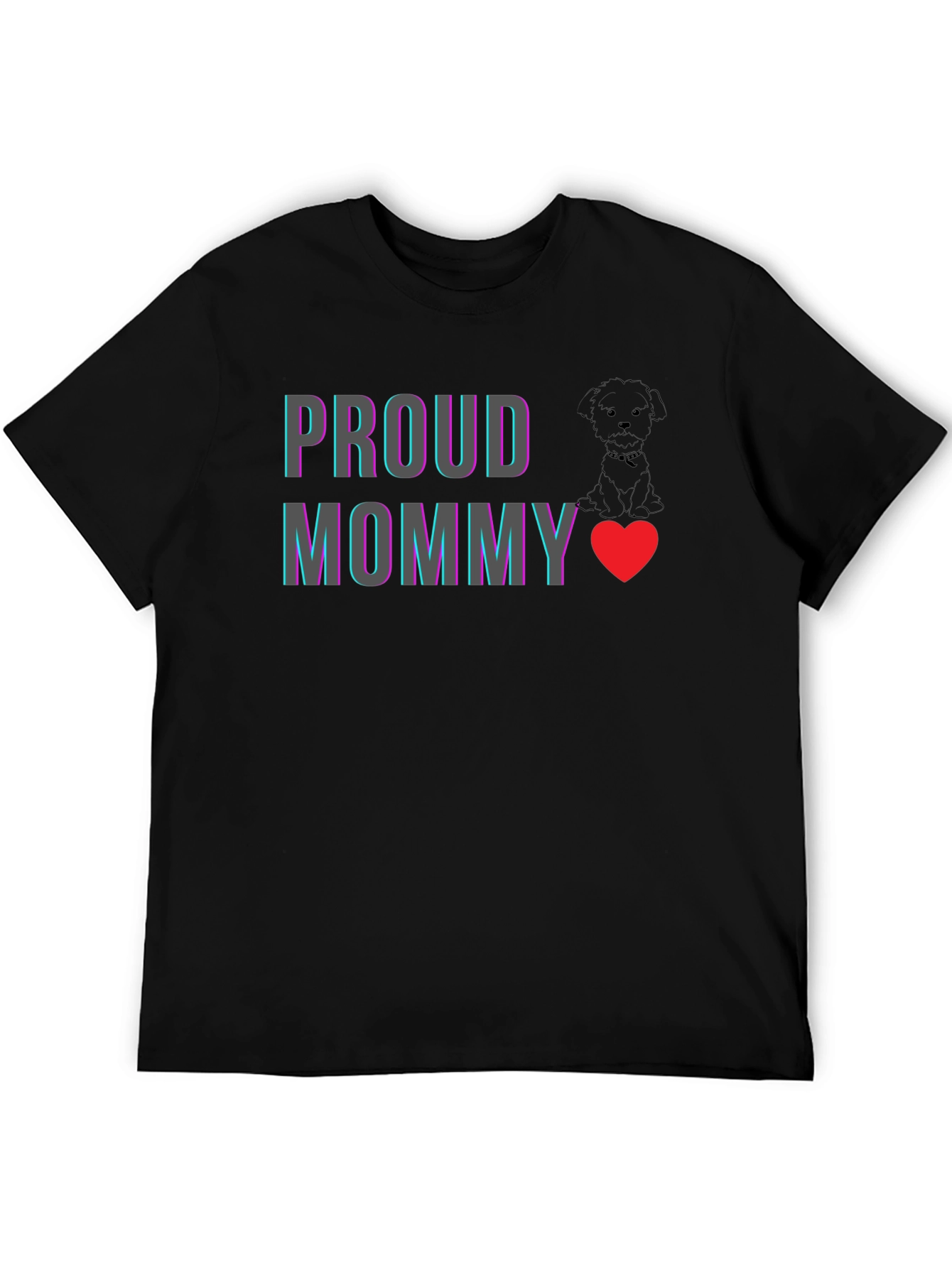 Proud Dog Mommy Graphic Tee