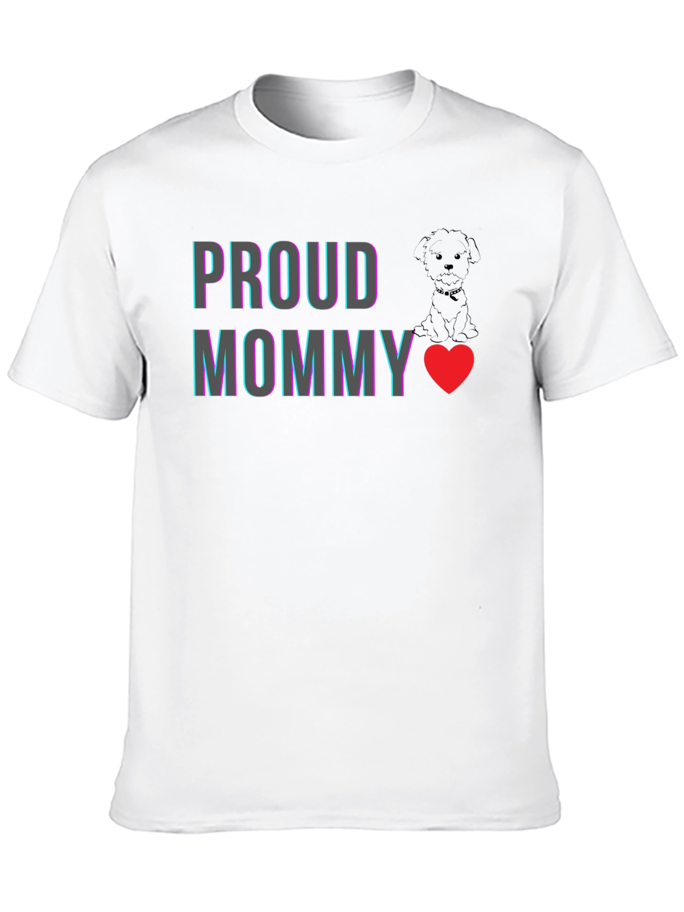 Proud Dog Mommy Graphic Tee