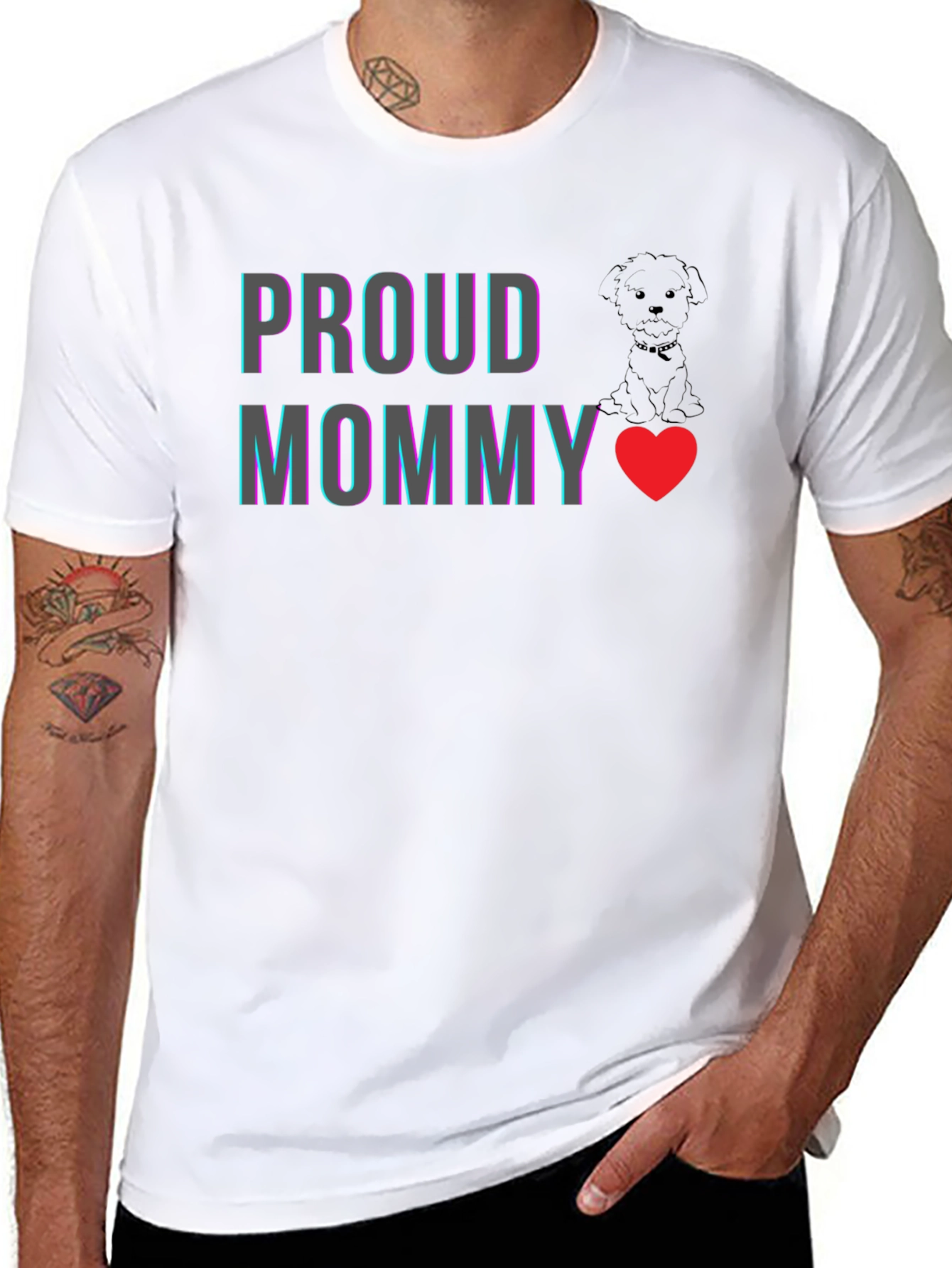 Proud Dog Mommy Graphic Tee