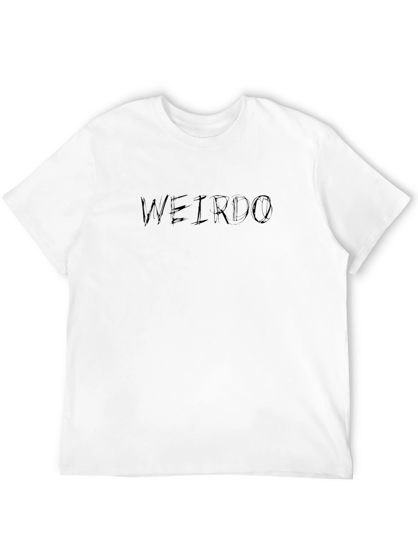 Weirdo Graphic Black T-Shirt