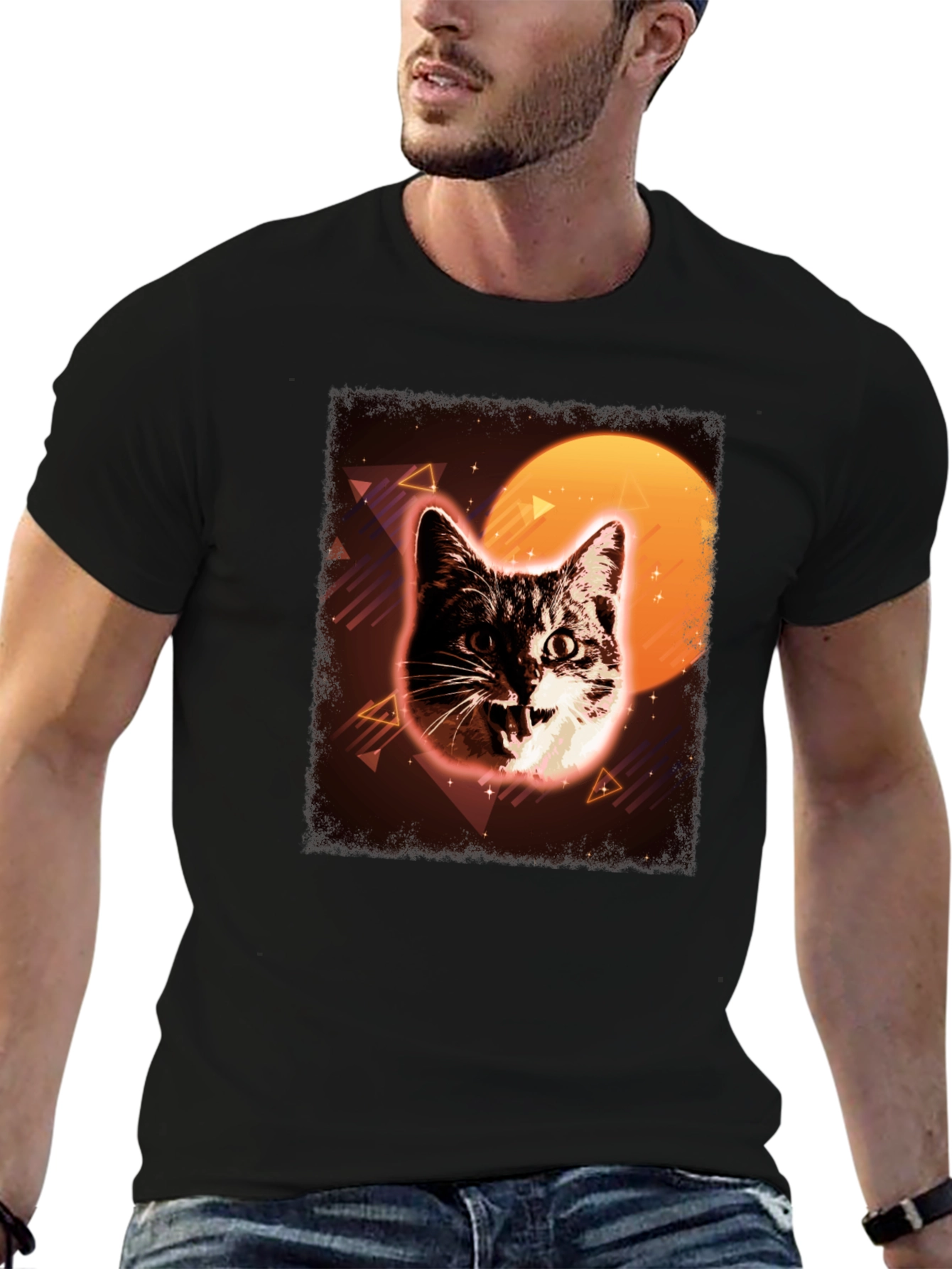 Retro Cat T-Shirt