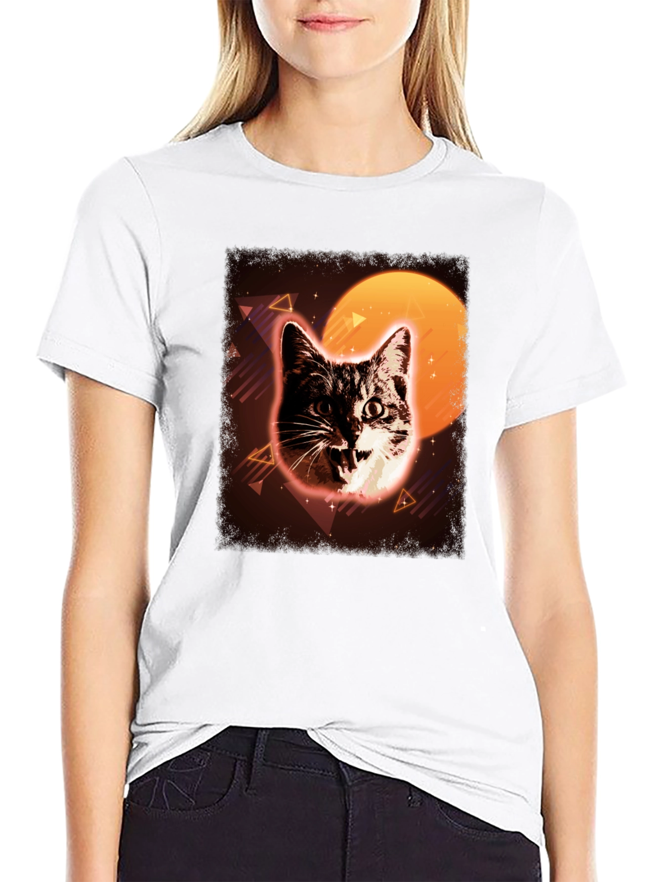 Retro Cat T-Shirt
