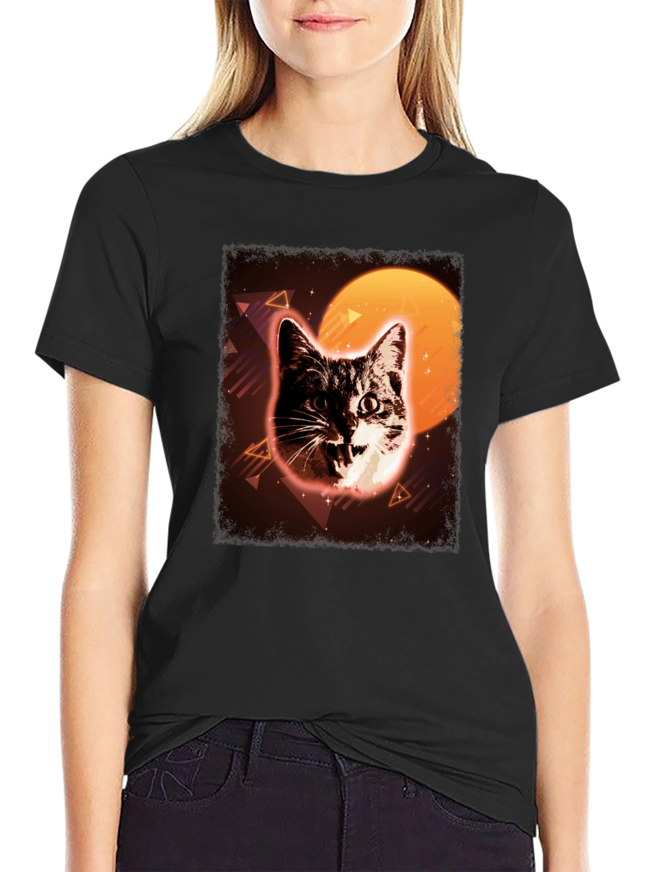 Retro Cat T-Shirt