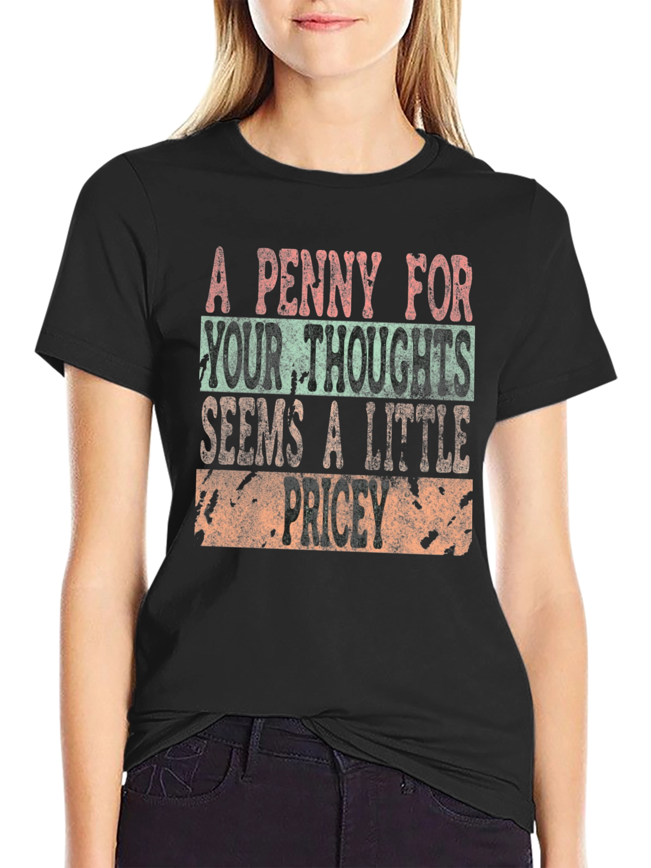 A Penny For Your Thoughts Graphic T-Shirt