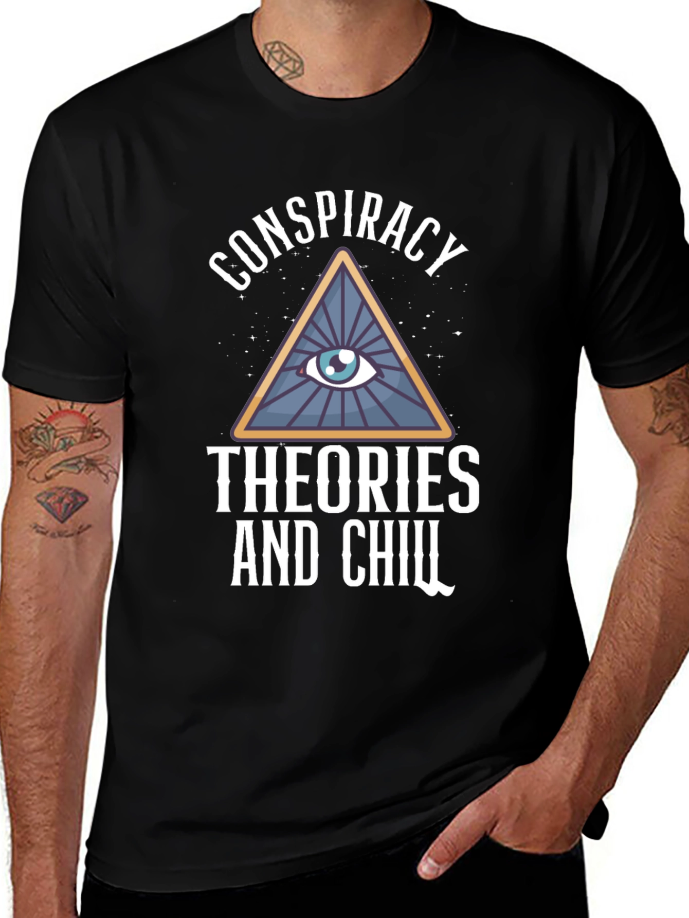Conspiracy Theories & Chill Graphic Tee