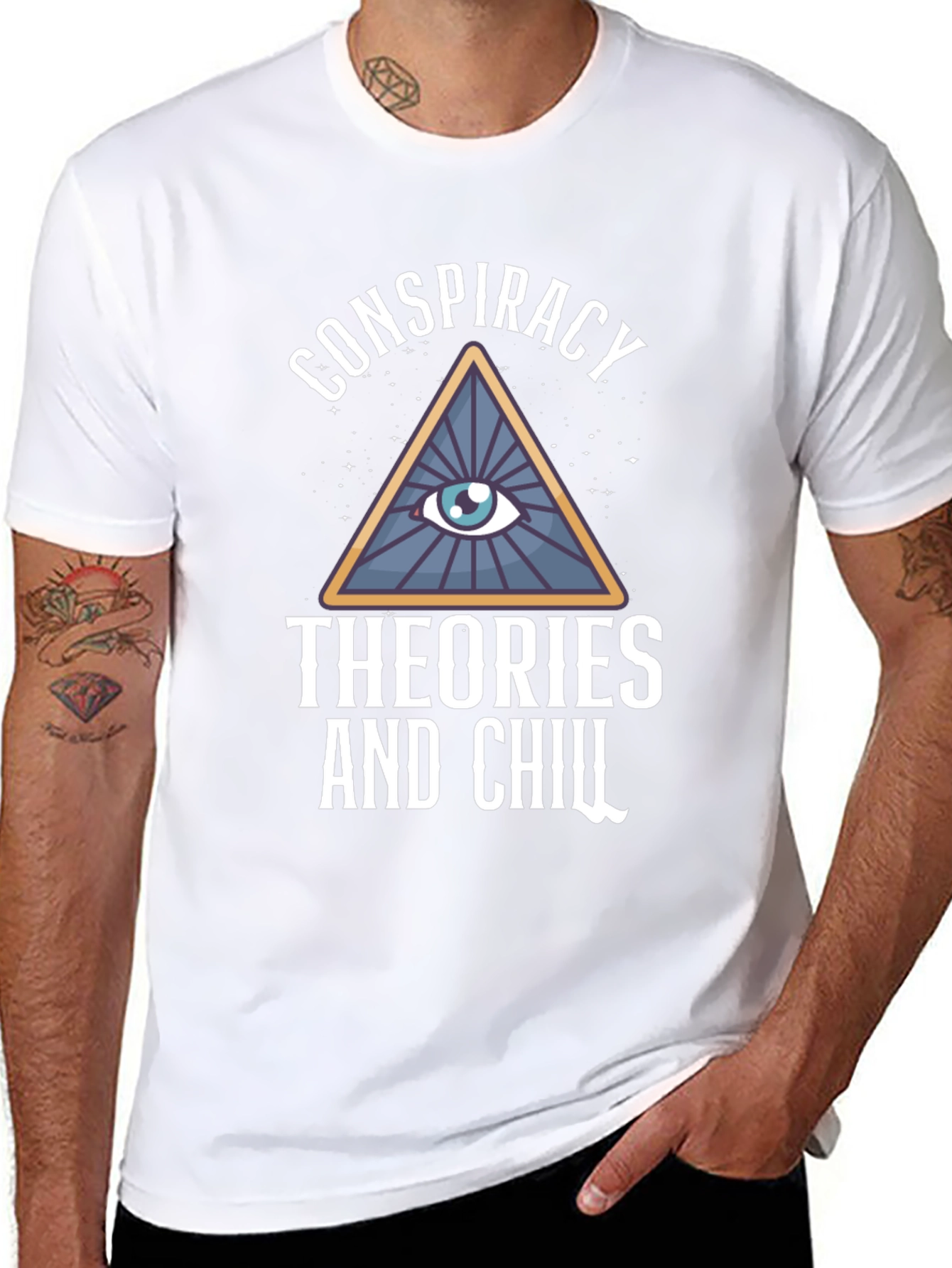 Conspiracy Theories & Chill Graphic Tee