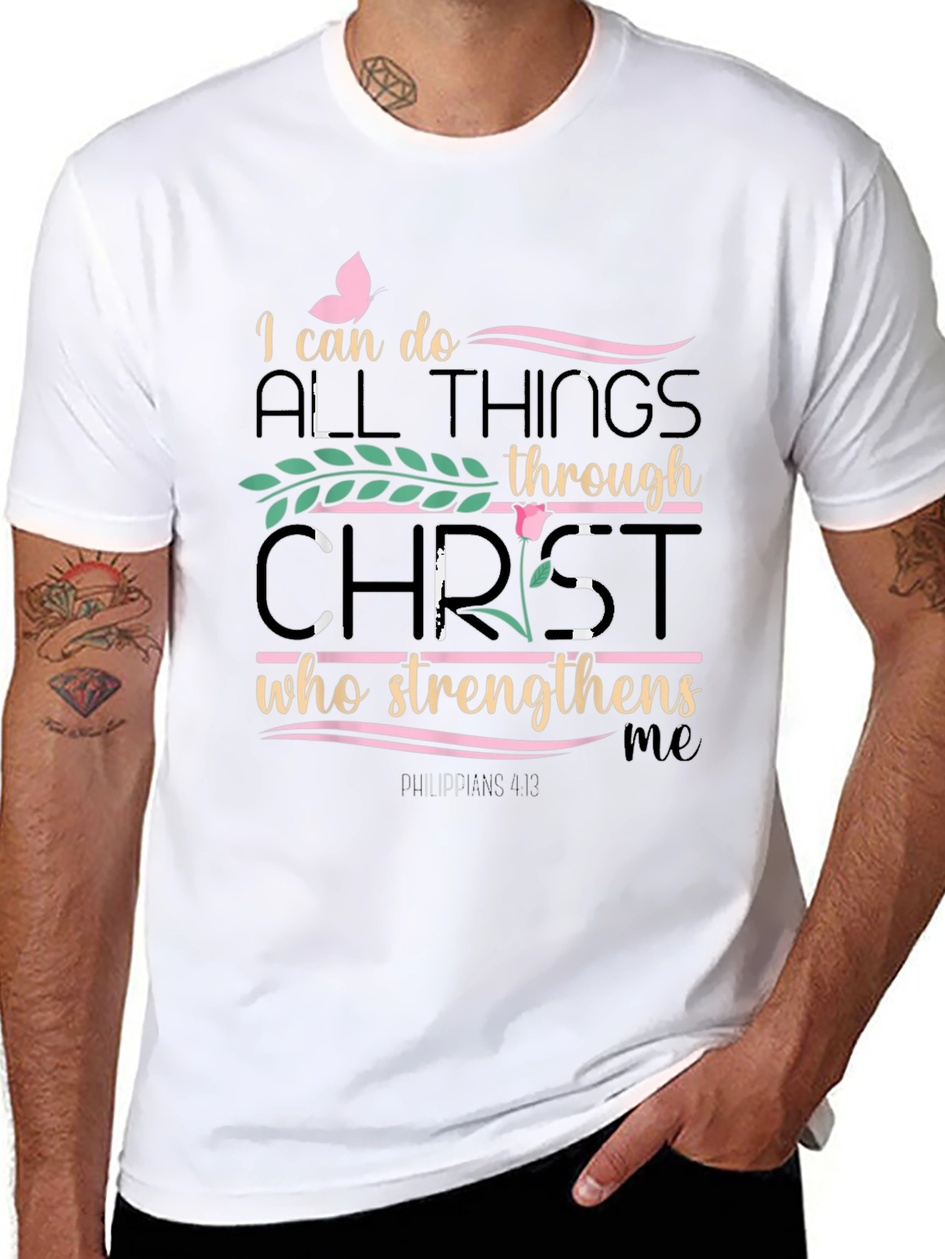 Christian T-Shirt: I Can Do All Things Through Christ