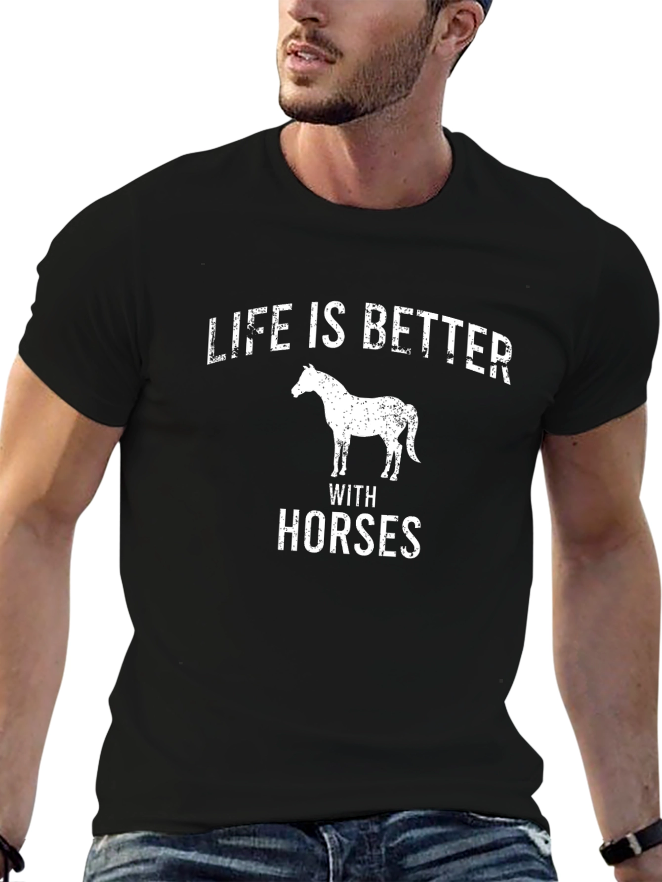 Life is Better with Horses Graphic Tee