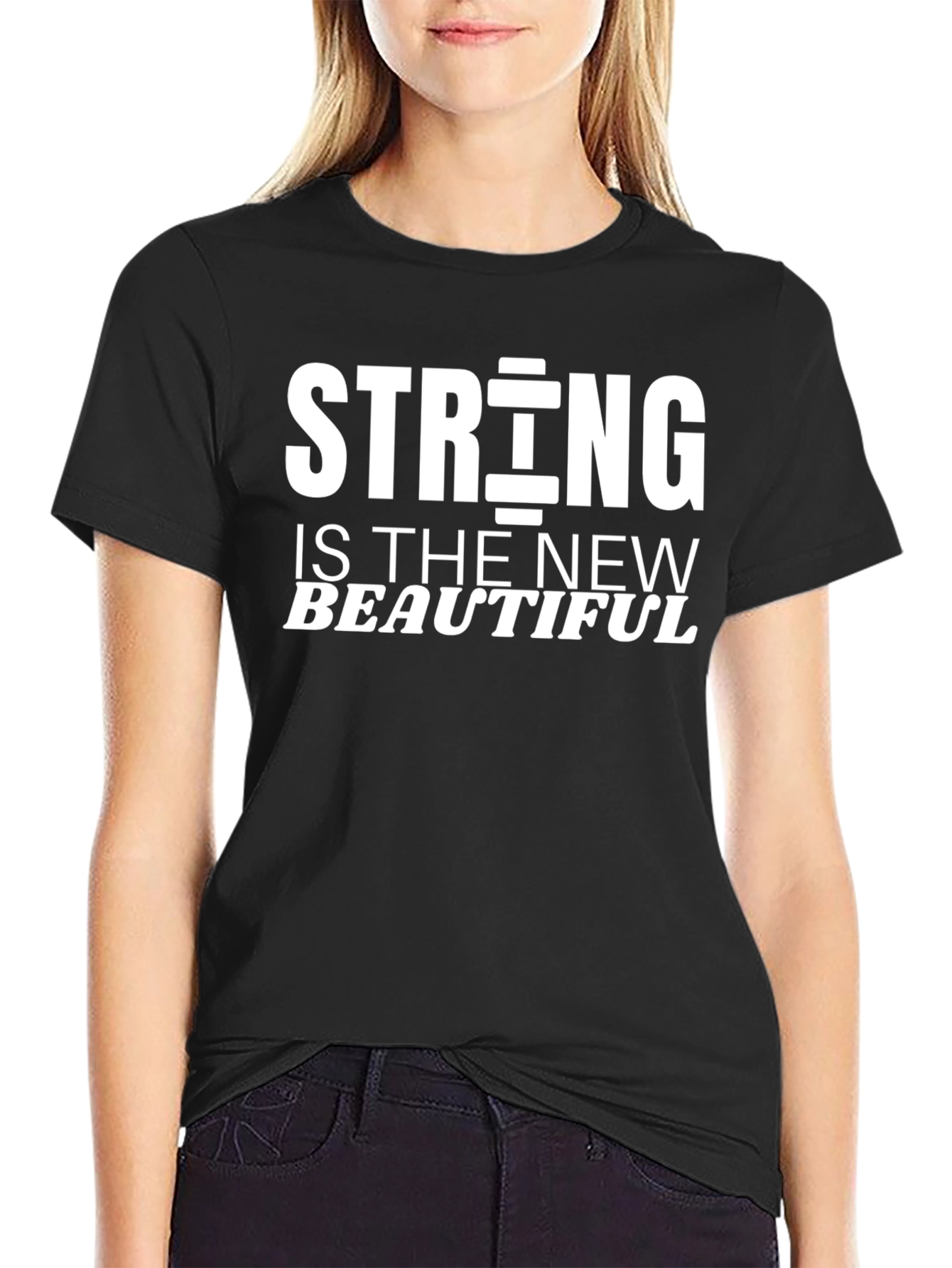 Strong is the New Beautiful Black T-Shirt