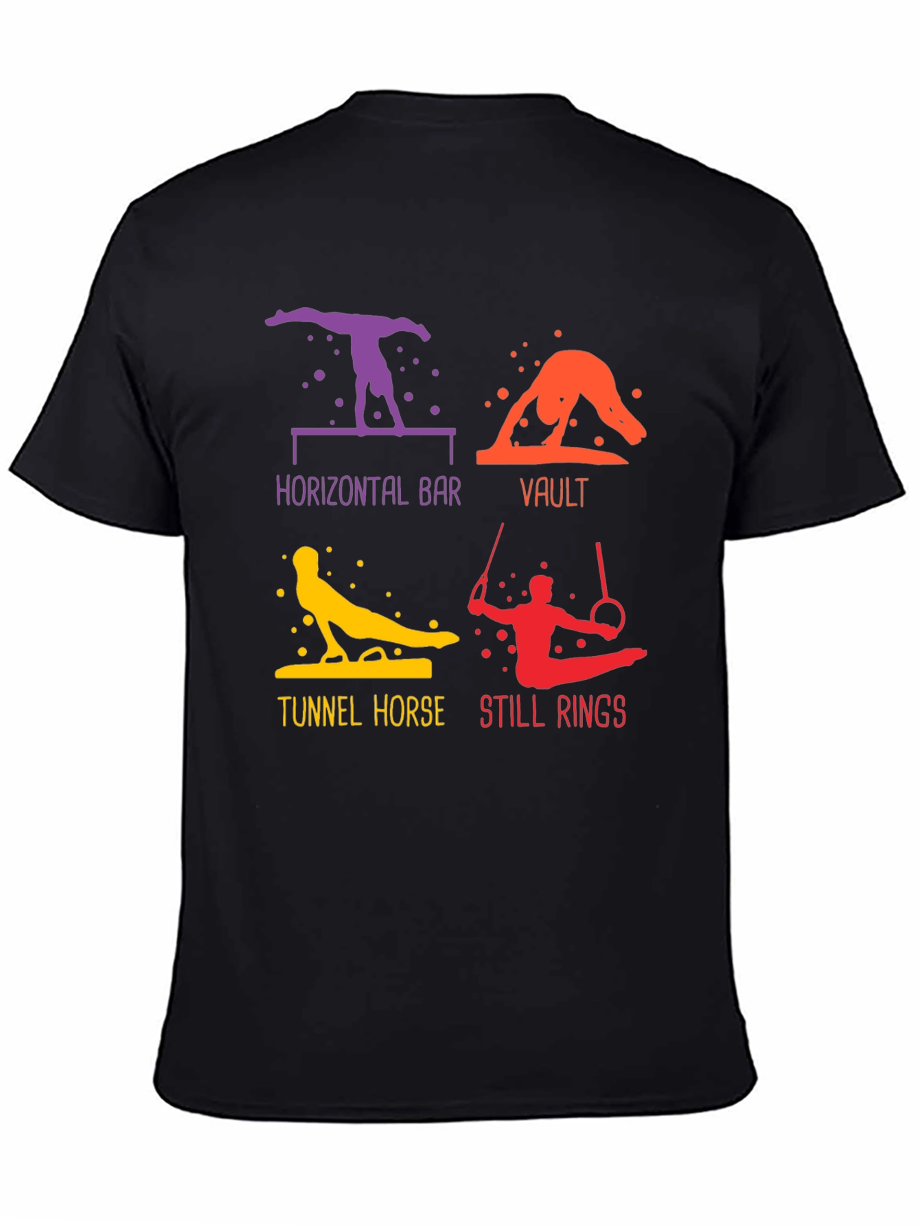 Gymnastics Moves Graphic T-Shirt Unisex