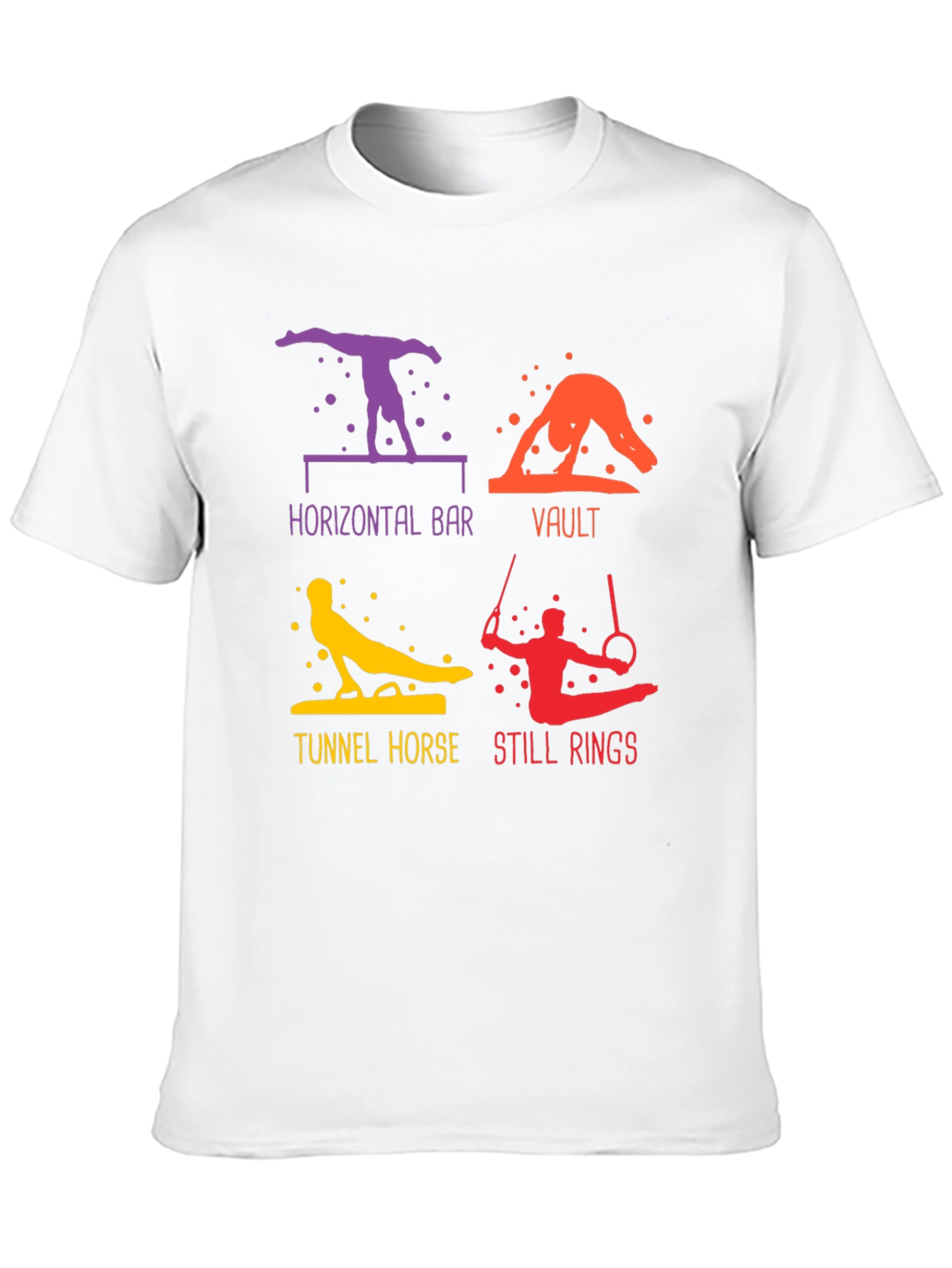 Gymnastics Moves Graphic T-Shirt Unisex