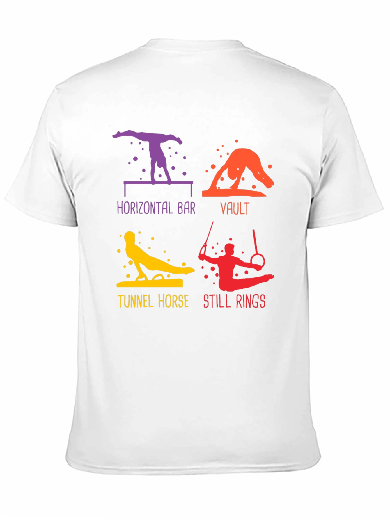 Gymnastics Moves Graphic T-Shirt Unisex