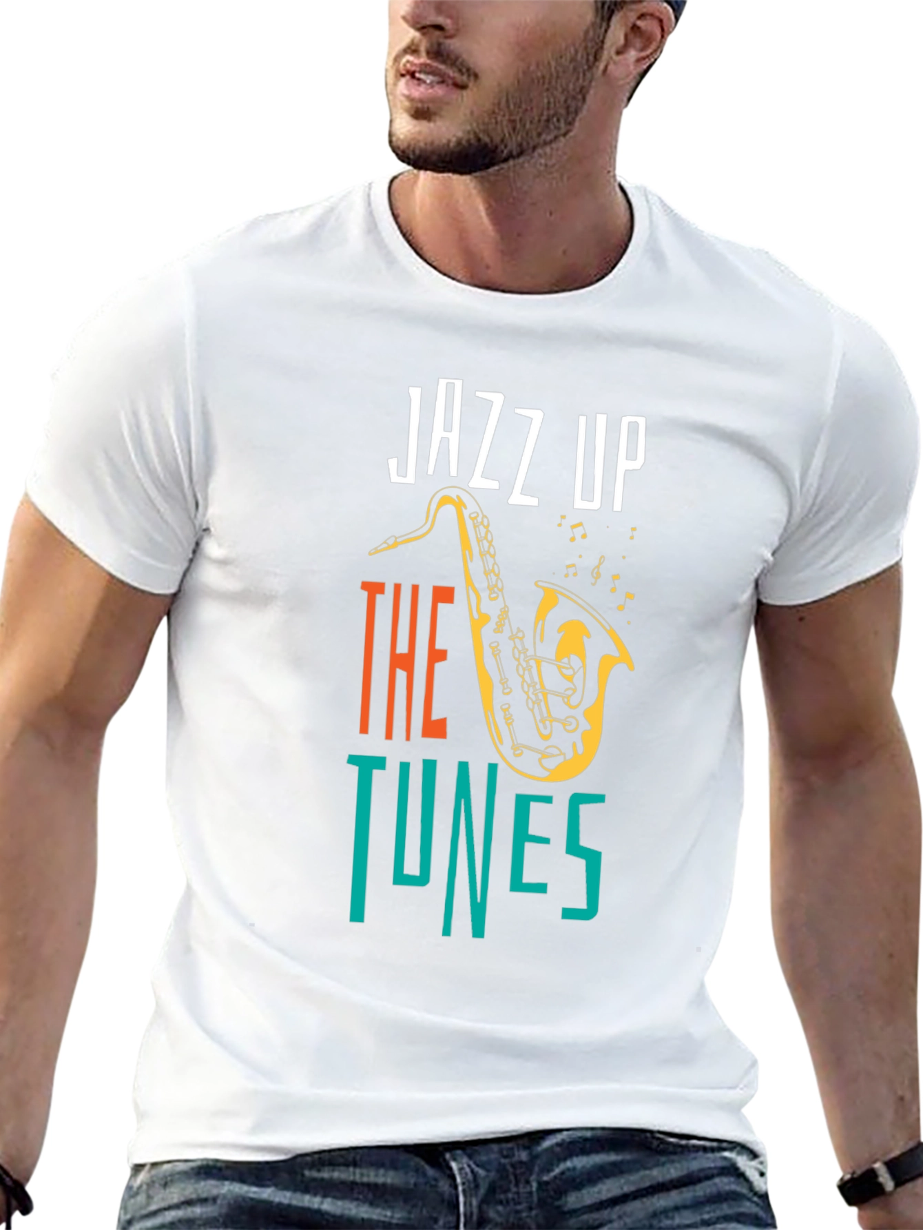 Jazz Up The Tunes Graphic Tee