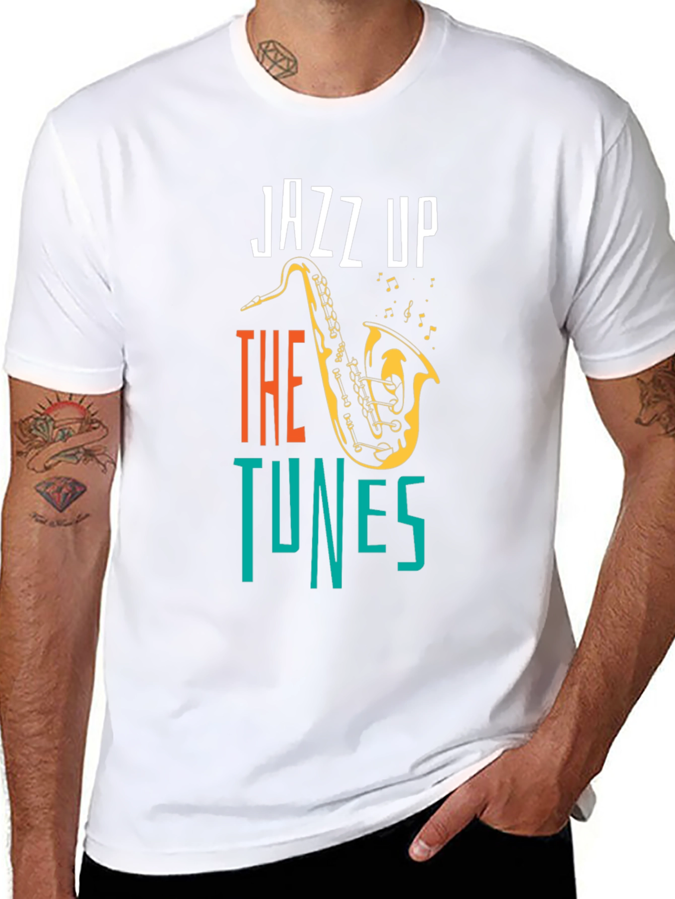 Jazz Up The Tunes Graphic Tee