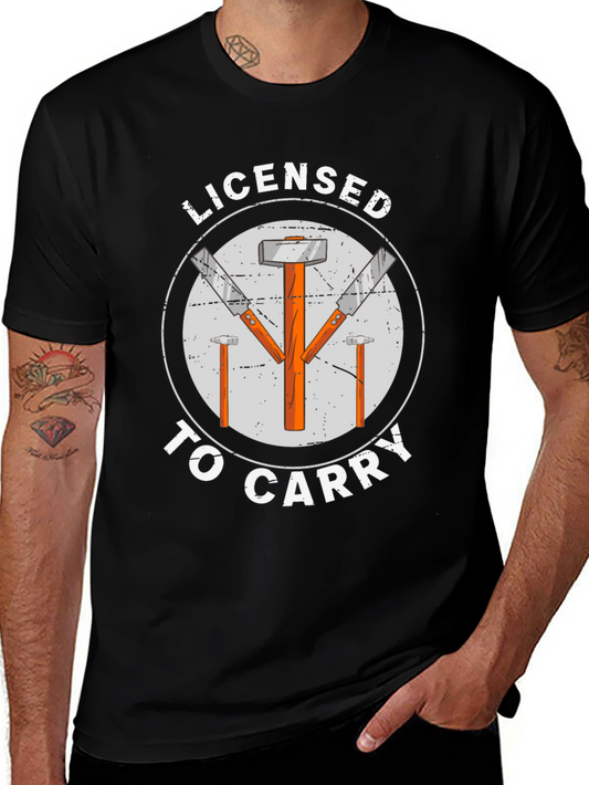 Licensed to Carry Tools Graphic Tee