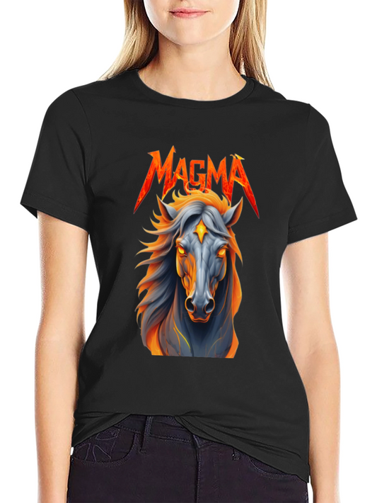 Magma Horse Graphic T-Shirt
