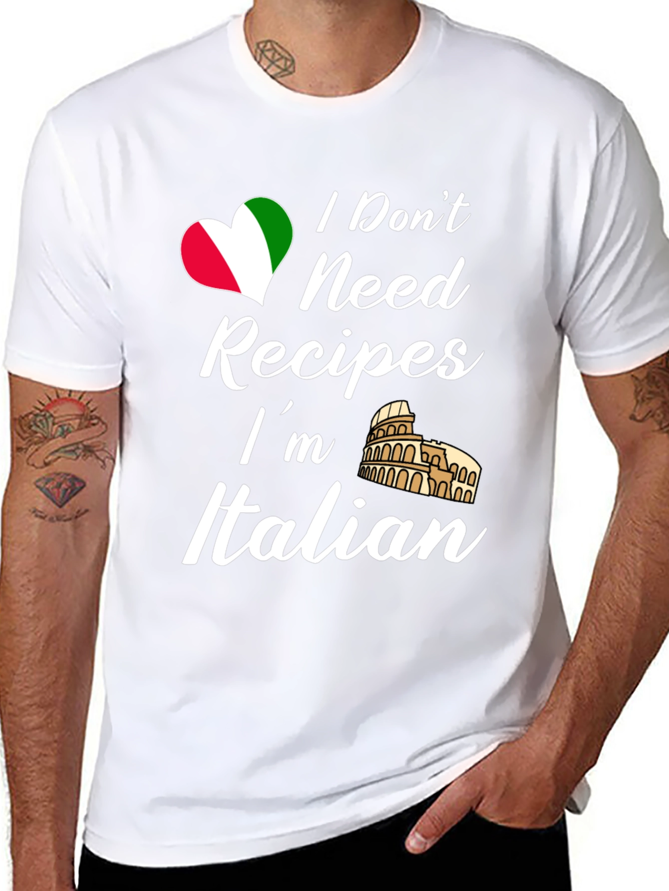 I Dont Need Recipes Im Italian T-Shirt