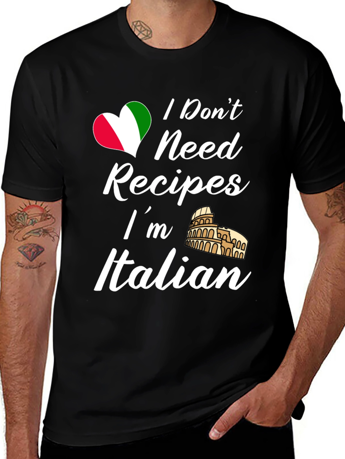 I Dont Need Recipes Im Italian T-Shirt
