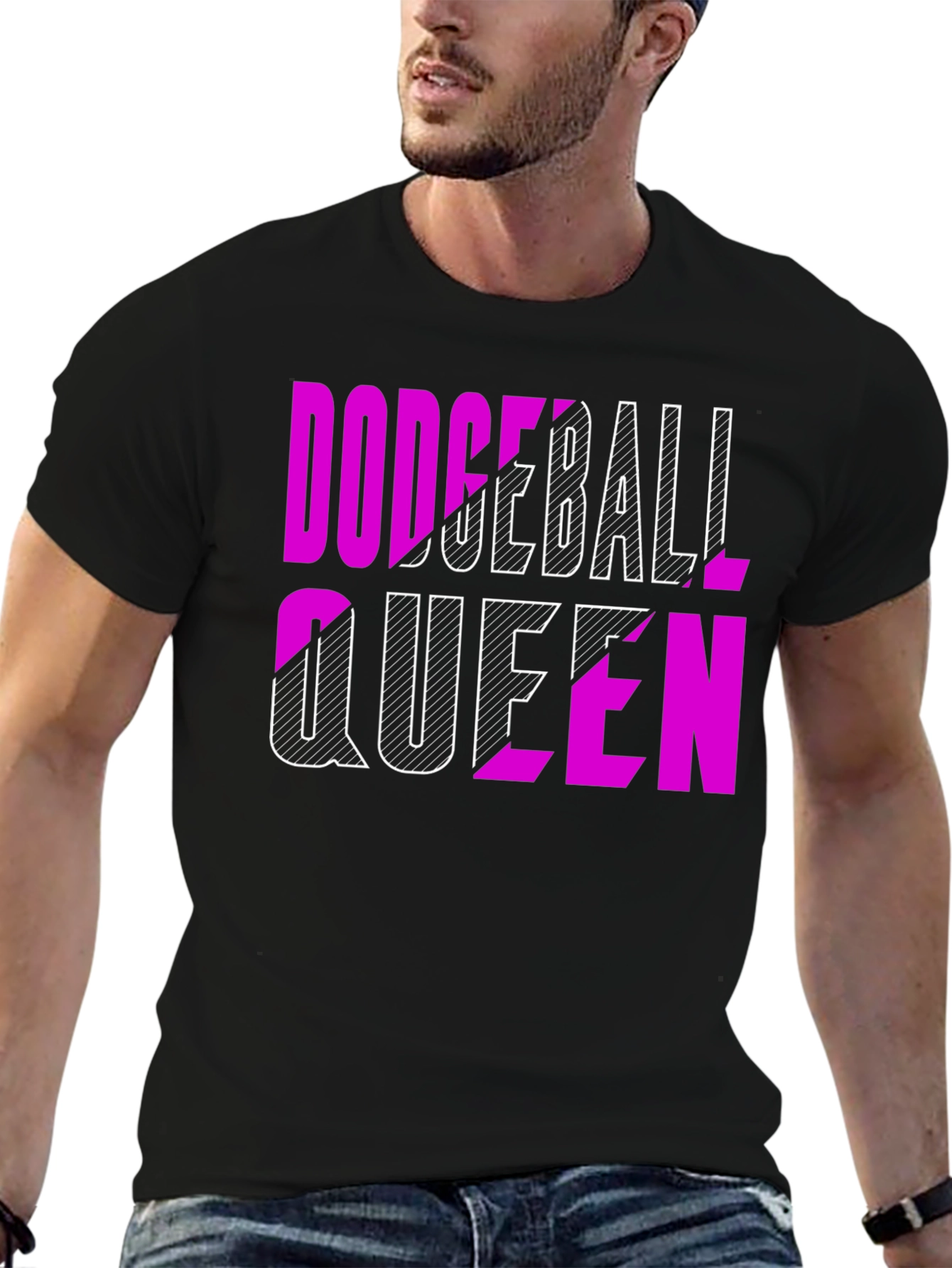 Dodgeball Queen Graphic T-Shirt