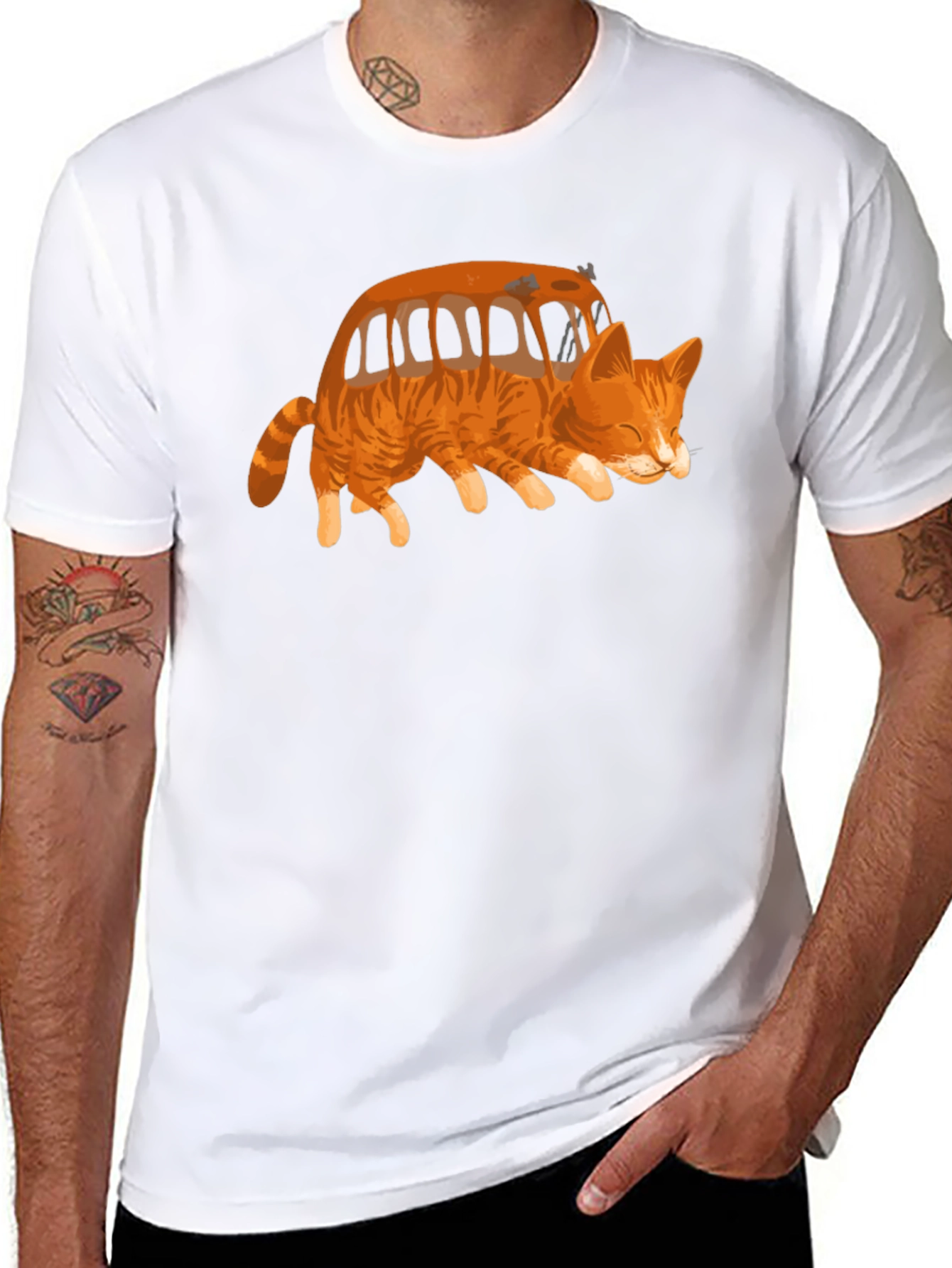Catbus T-Shirt - Studio Ghibli Inspired