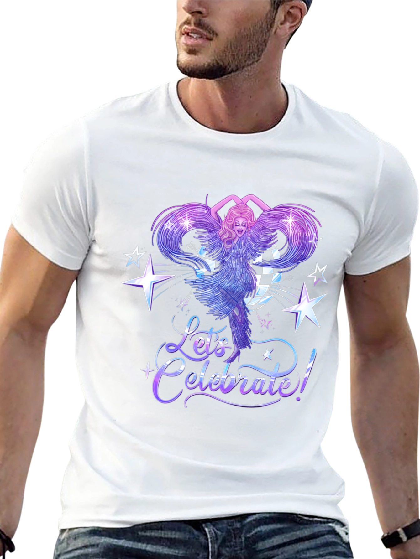 Celebrate T-Shirt: Drag Queen Party Tee