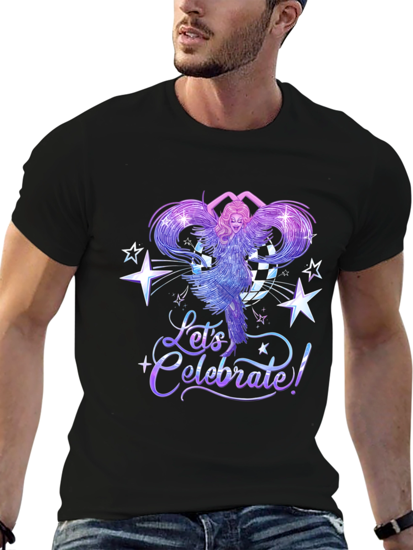 Celebrate T-Shirt: Drag Queen Party Tee