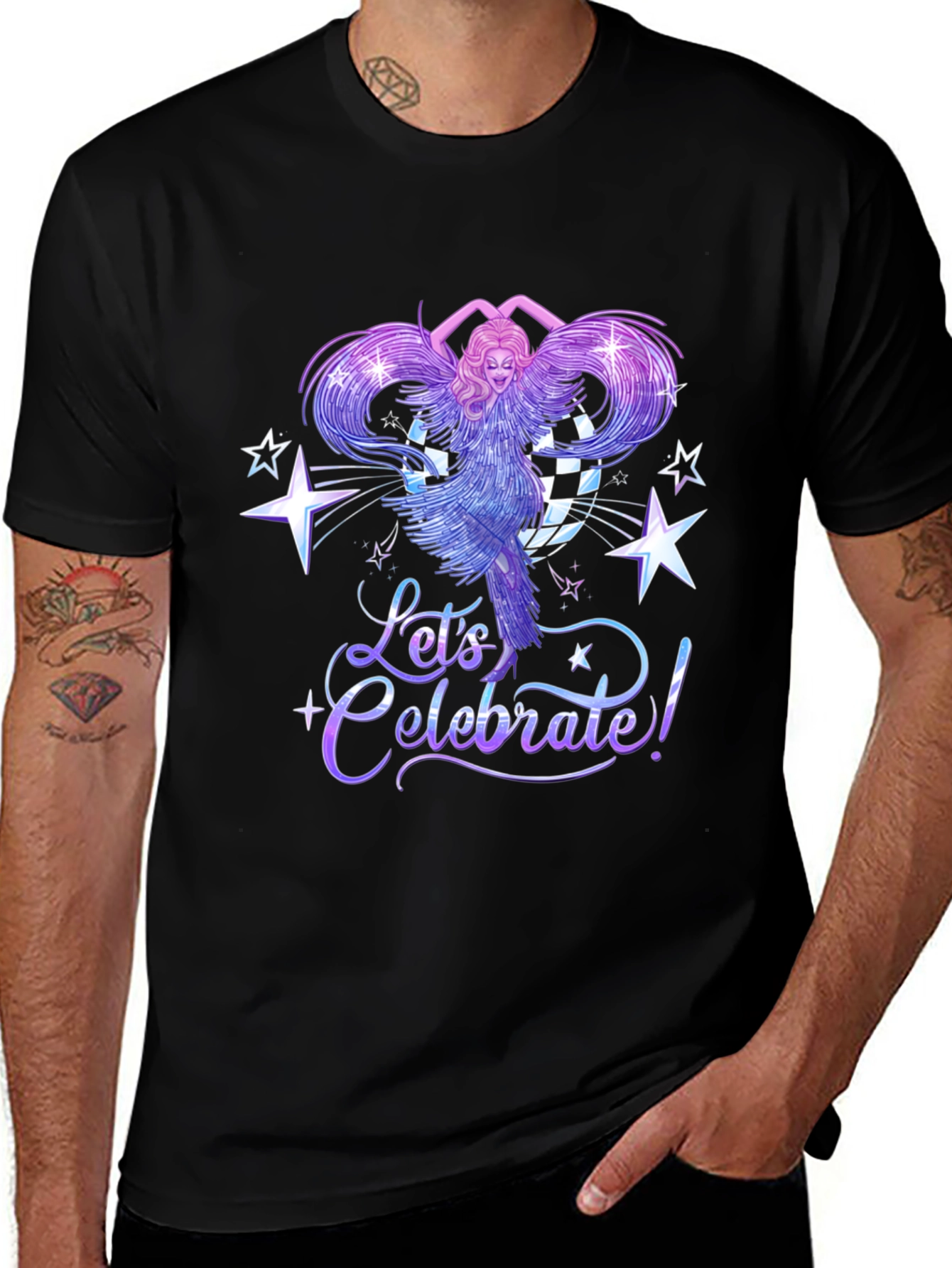 Celebrate T-Shirt: Drag Queen Party Tee
