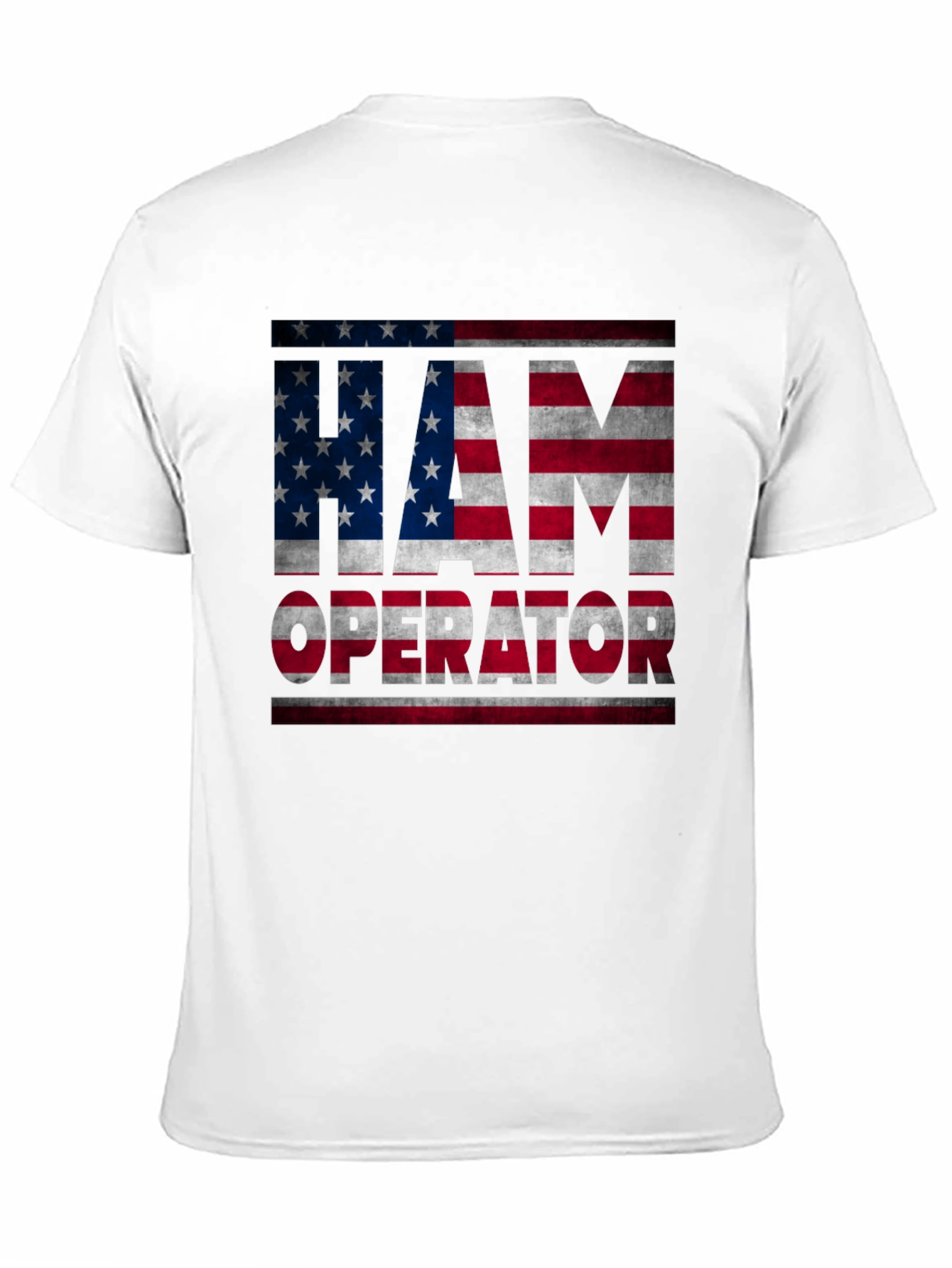 I Am Operator American Flag Graphic T-Shirt