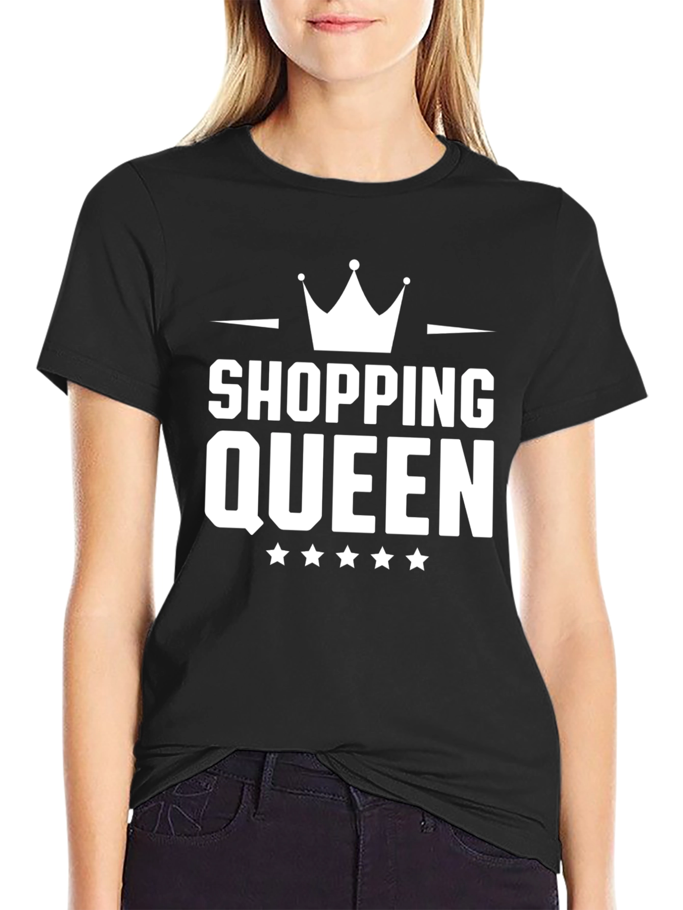 Shopping Queen Graphic T-Shirt