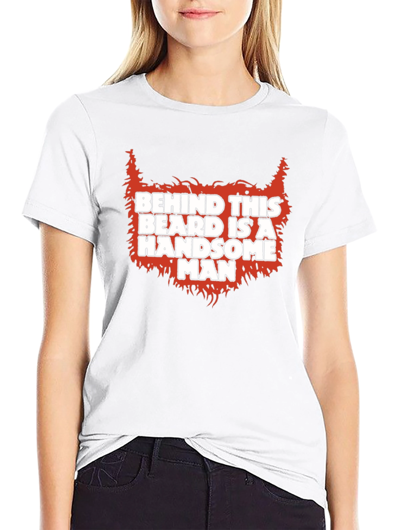 Bearded Handsome Man Graphic Tee