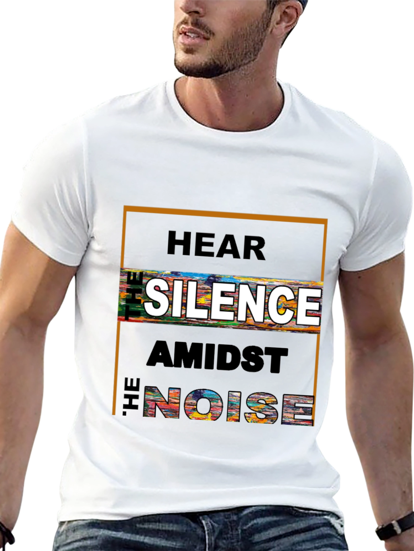 Hear the Silence Amidst the Noise Graphic Tee