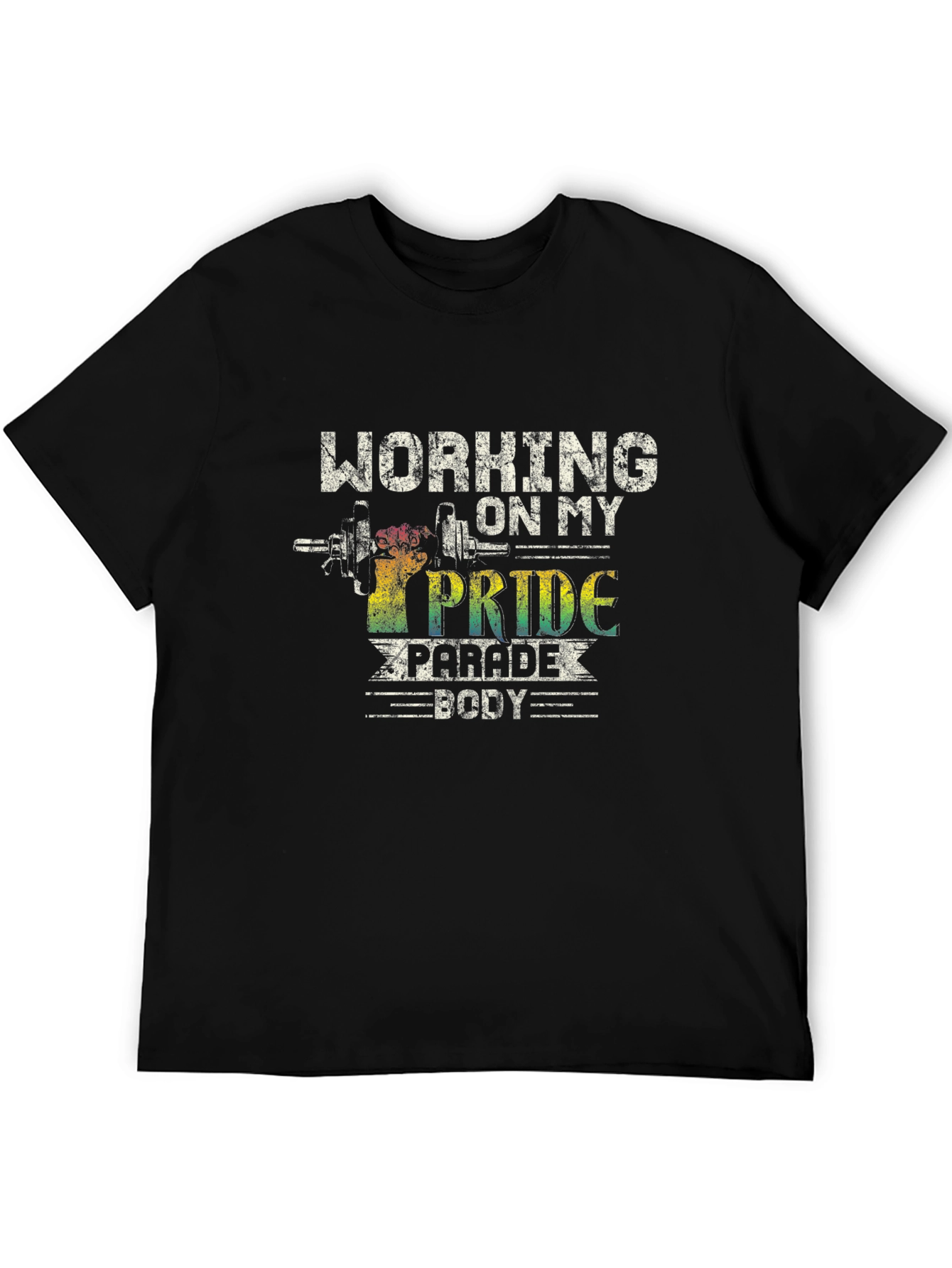 Pride Parade Bodybuilding T-Shirt