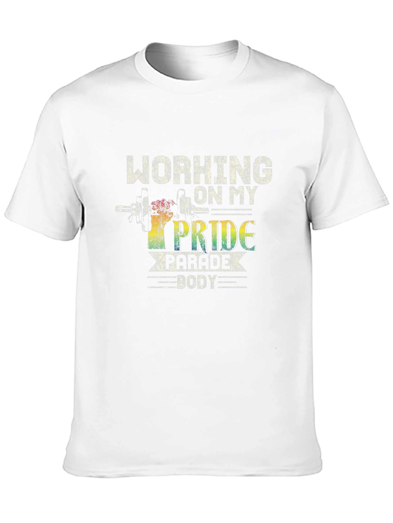 Pride Parade Bodybuilding T-Shirt