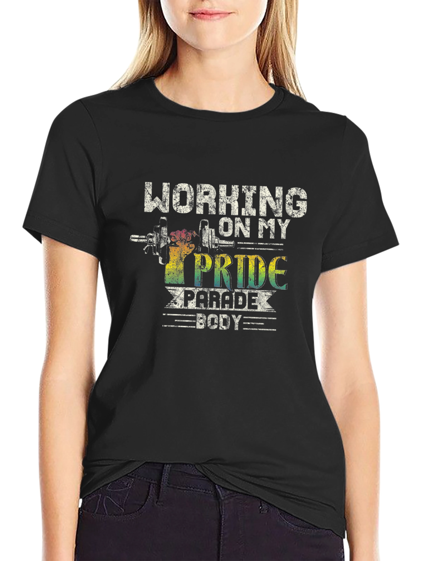 Pride Parade Bodybuilding T-Shirt