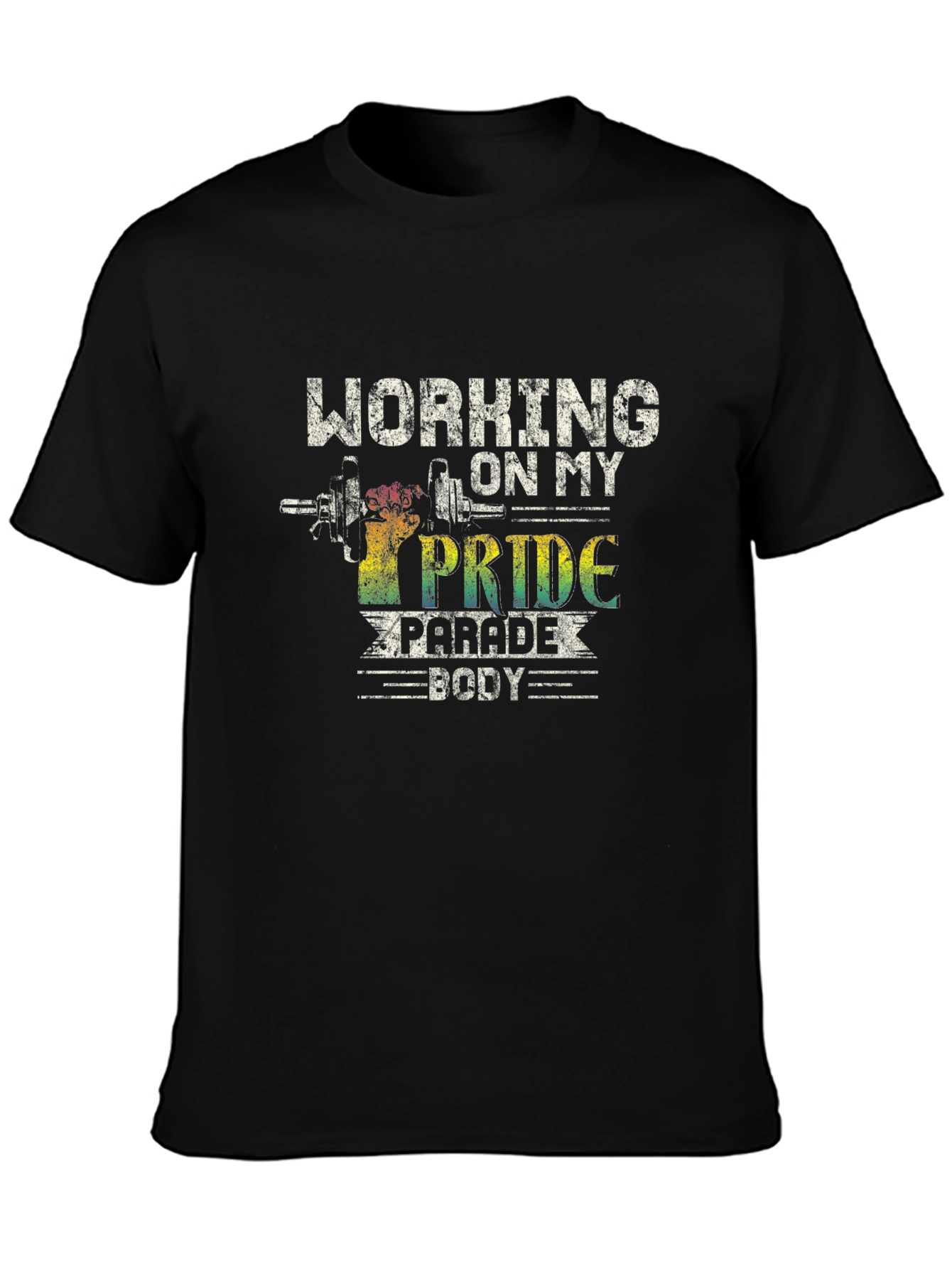 Pride Parade Bodybuilding T-Shirt