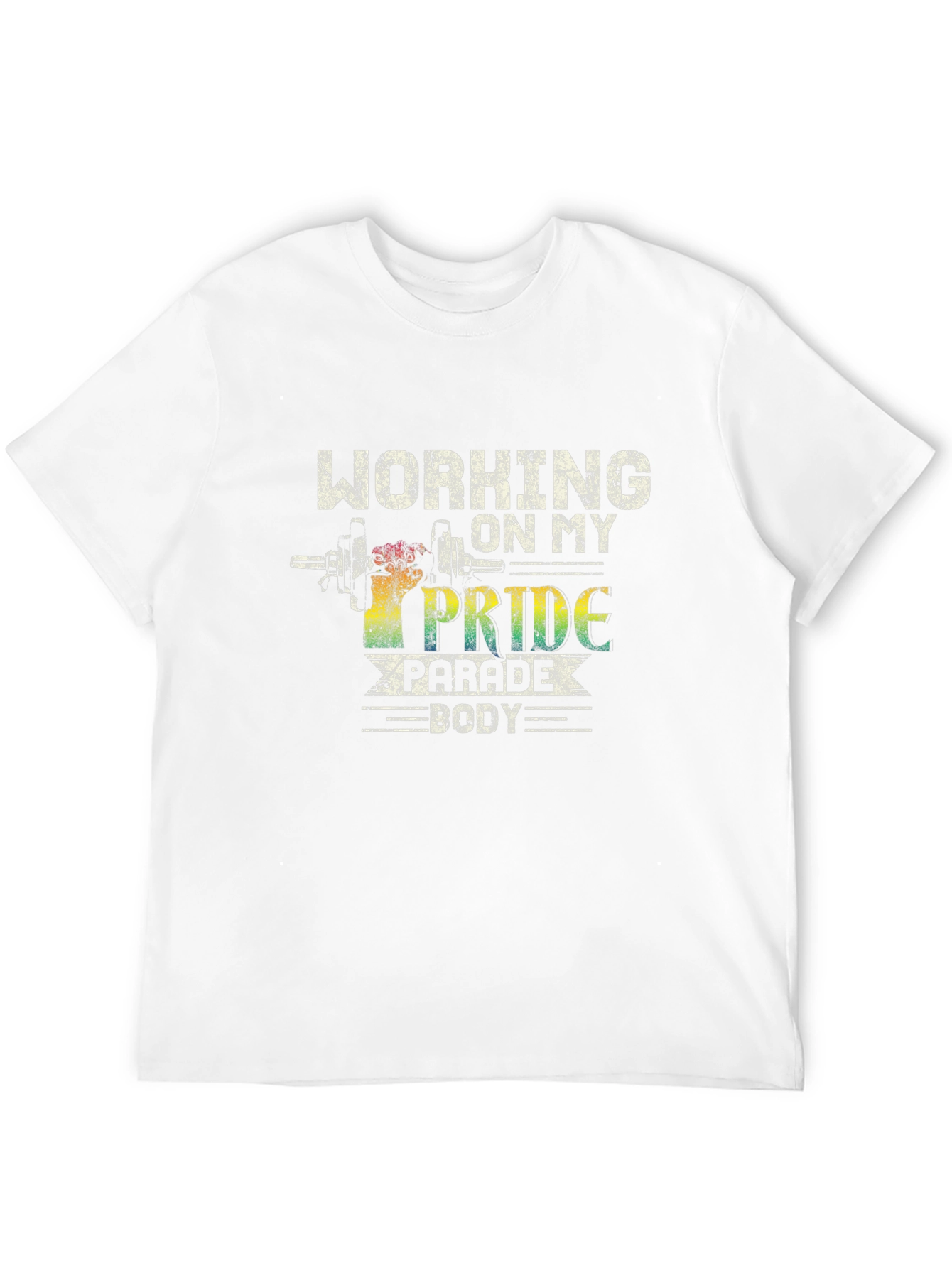 Pride Parade Bodybuilding T-Shirt