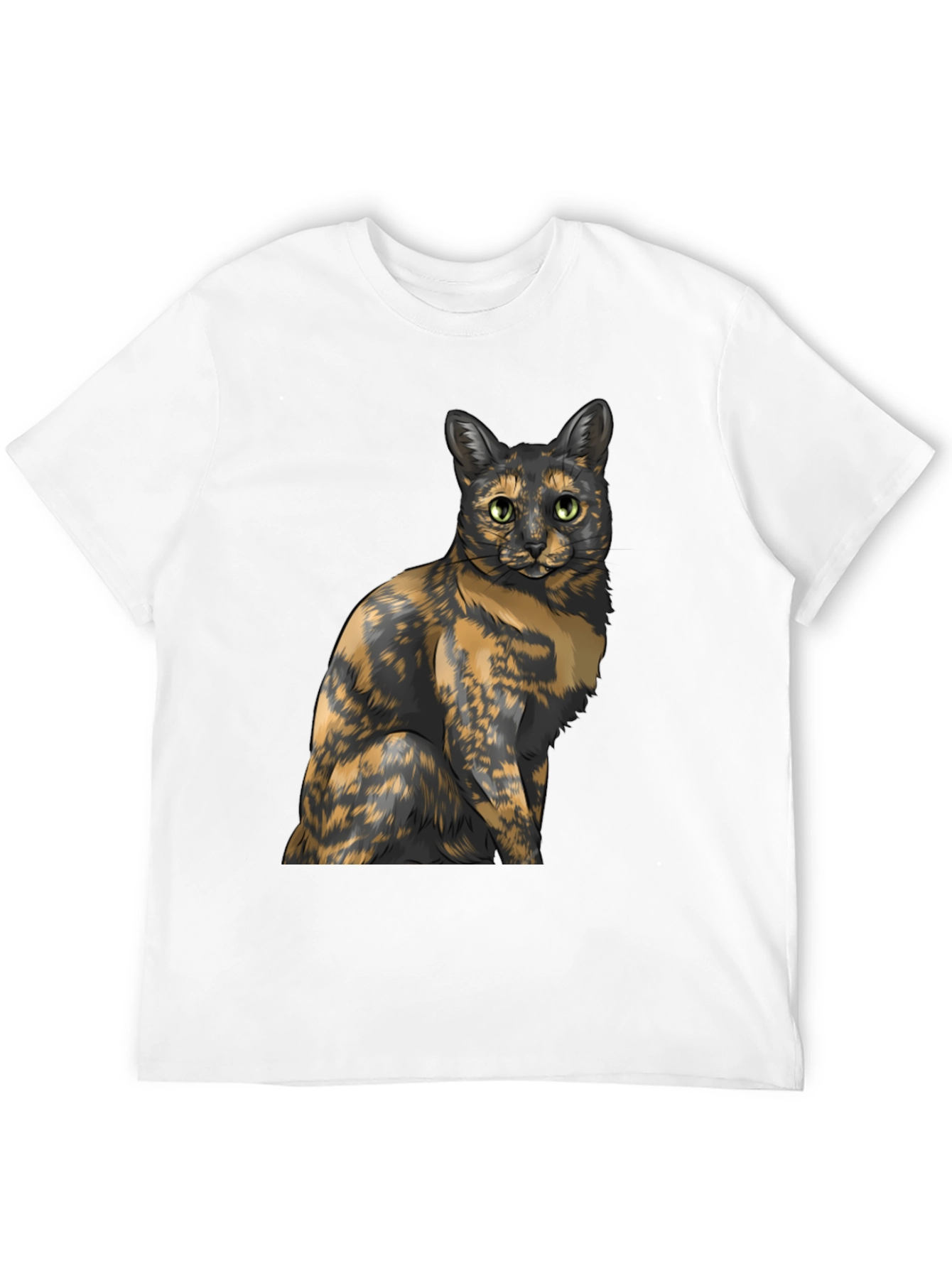 Tortoiseshell Cat Graphic Tee - Unisex