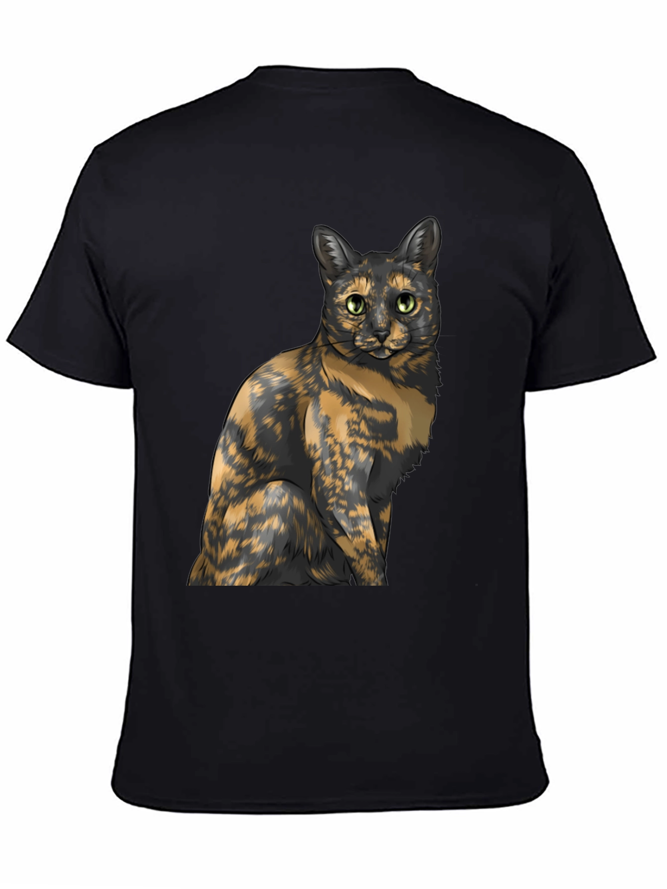 Tortoiseshell Cat Graphic Tee - Unisex