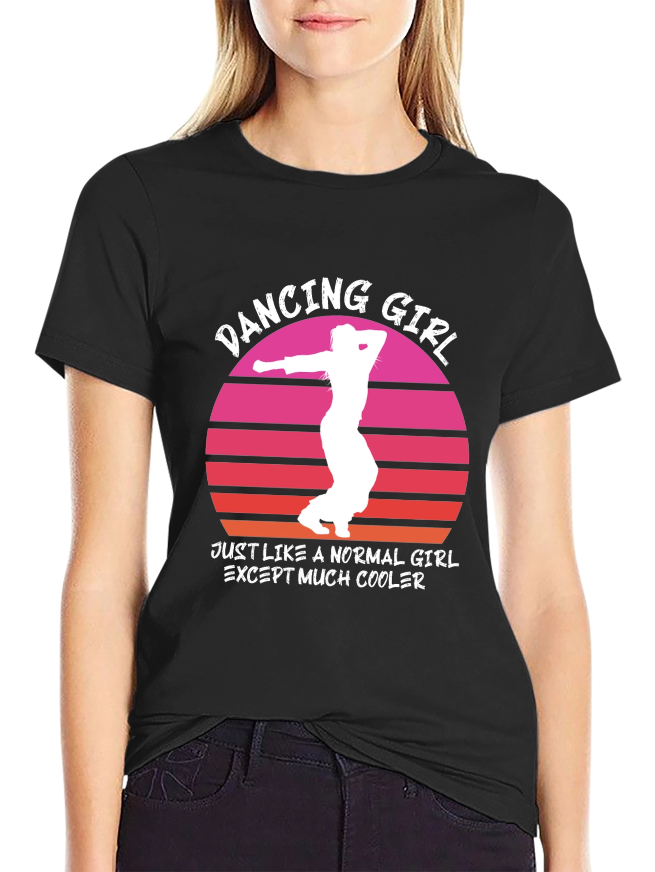 Dancing Girl Tee - Cool & Unique Design