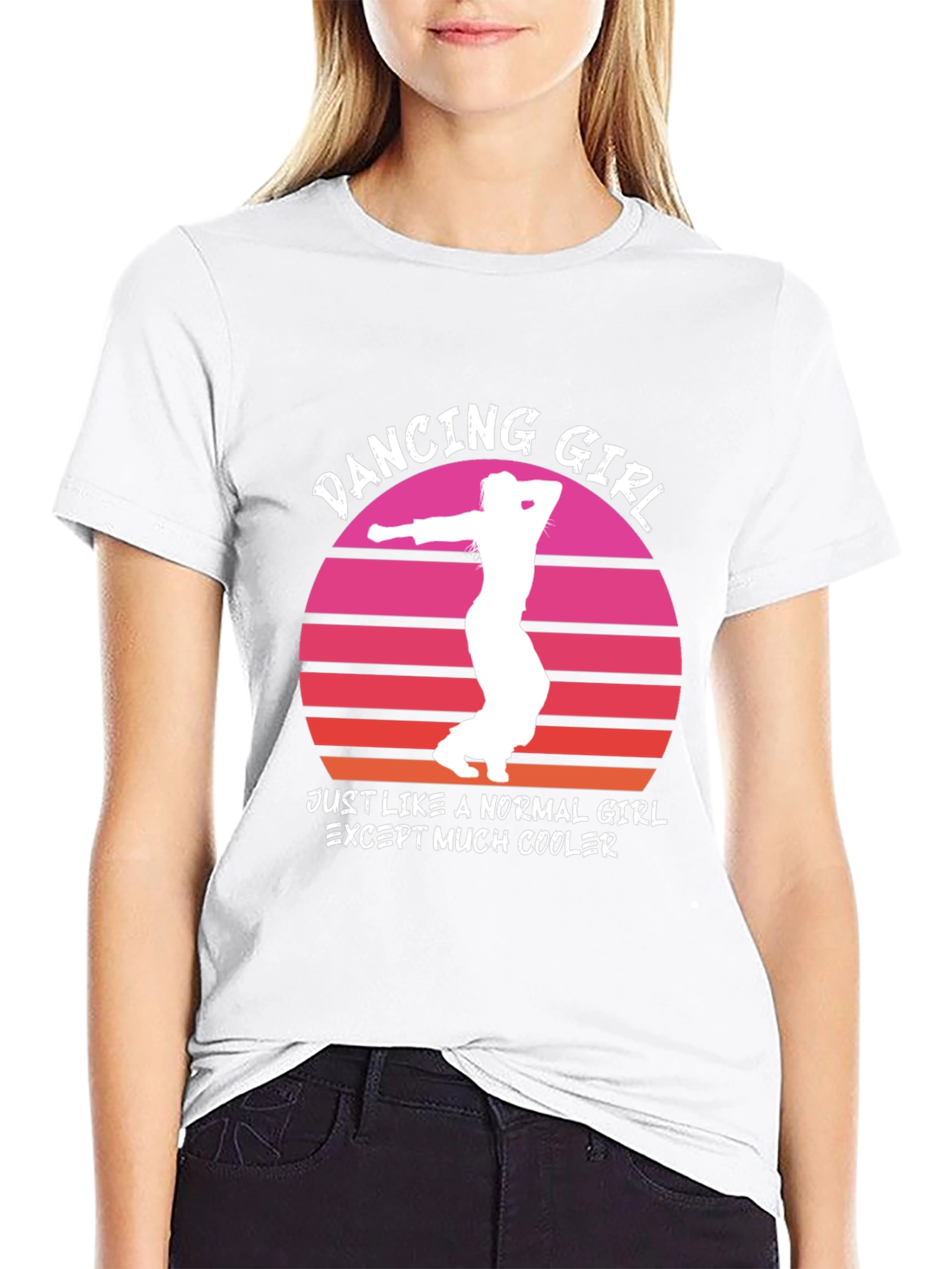 Dancing Girl Tee - Cool & Unique Design
