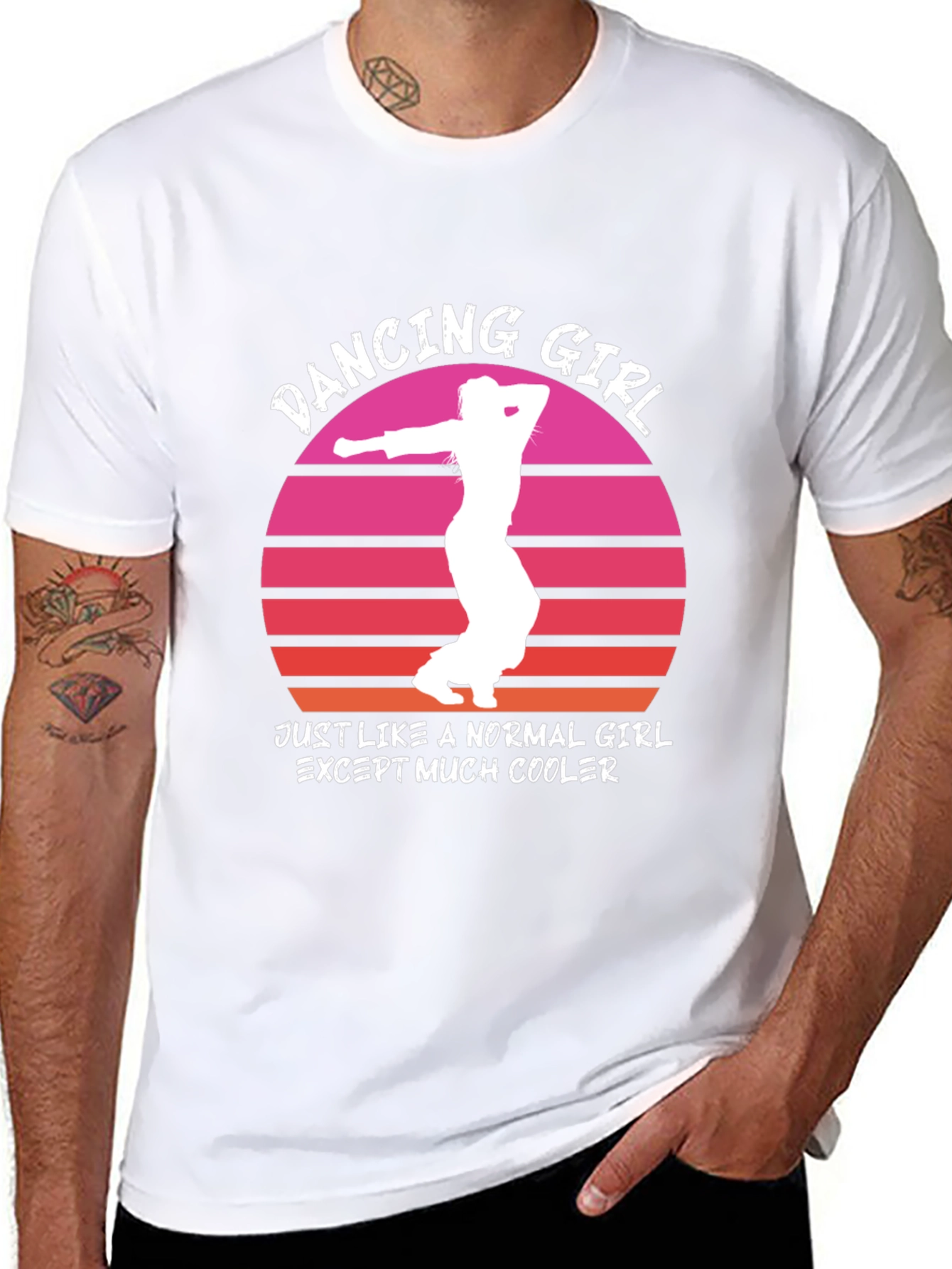 Dancing Girl Tee - Cool & Unique Design