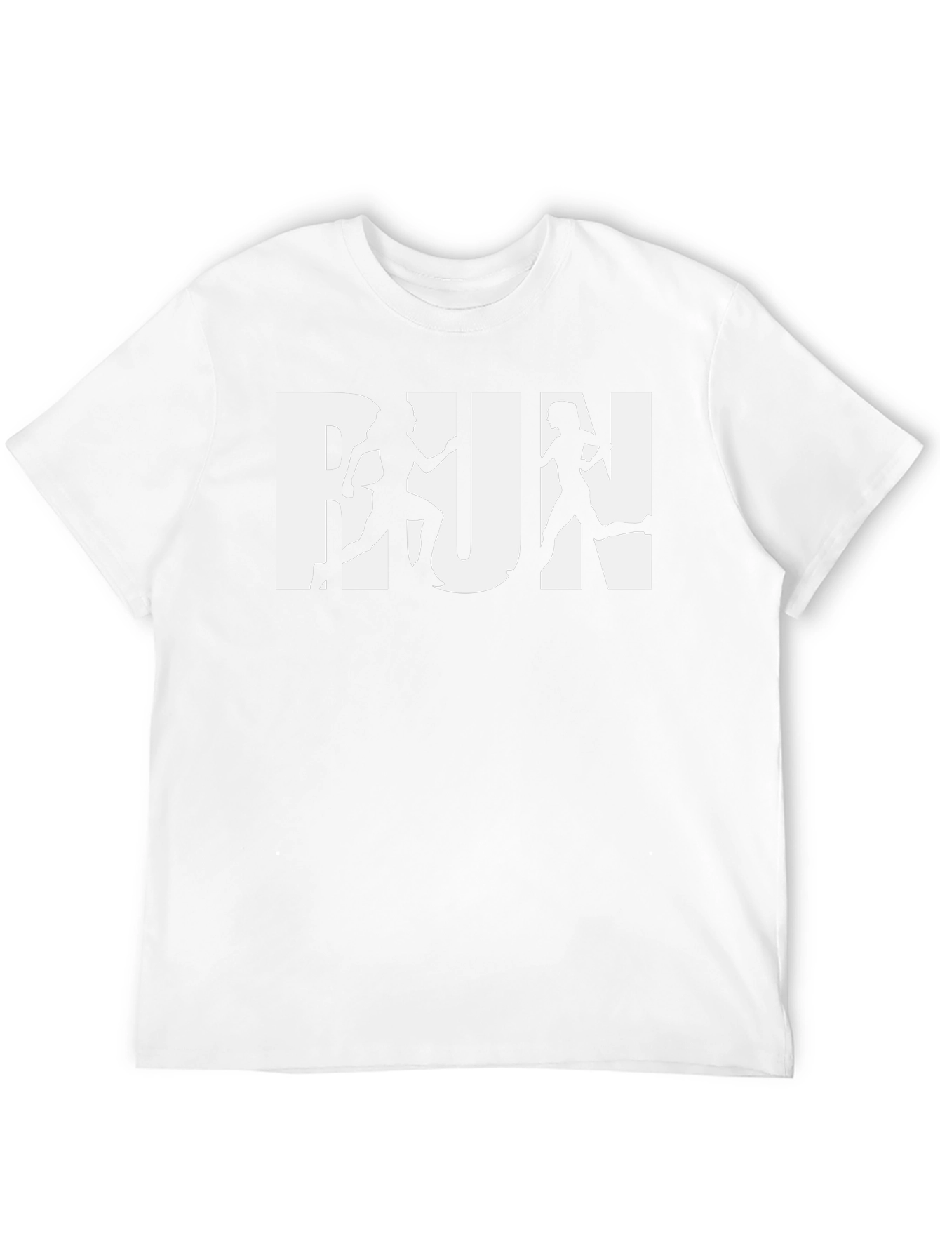 Womens Run Silhouette Graphic Tee