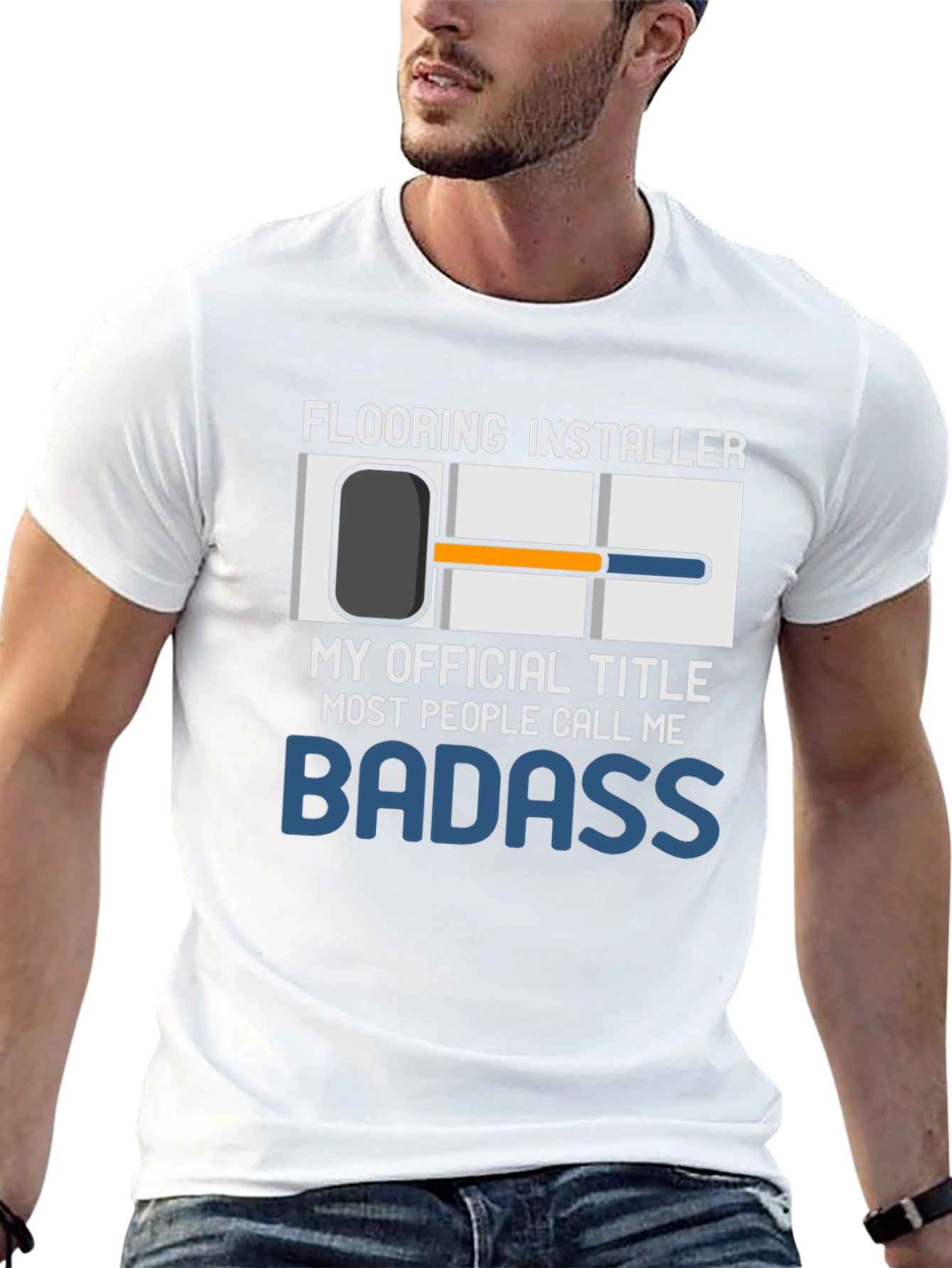 Flooring Installer Badass T-Shirt