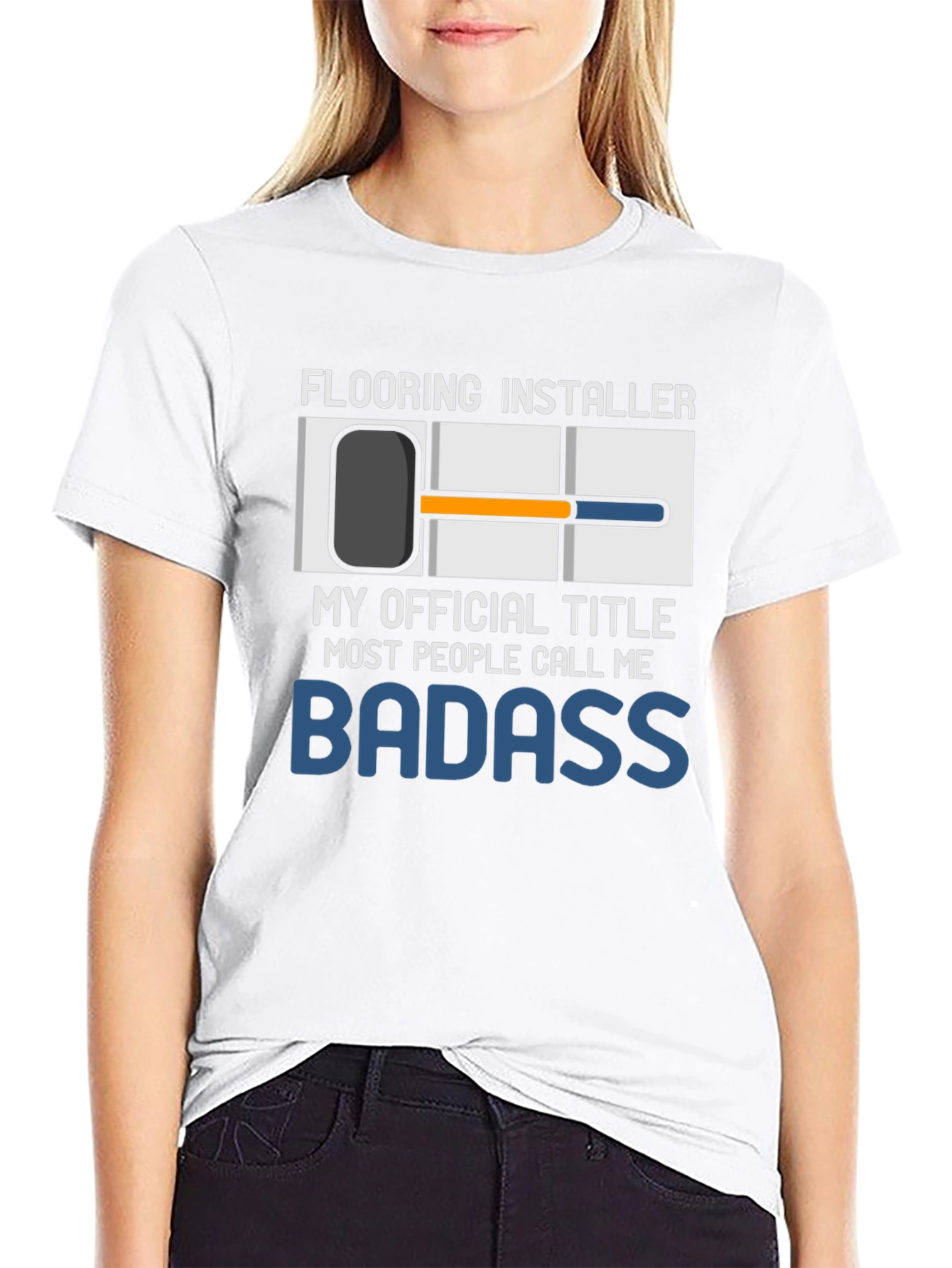 Flooring Installer Badass T-Shirt