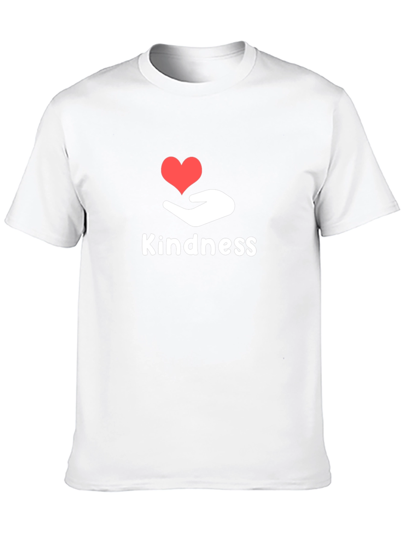 Kindness Heart Graphic Tee - Soft Cotton Blend
