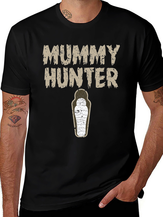 Mummy Hunter Graphic T-Shirt - Halloween