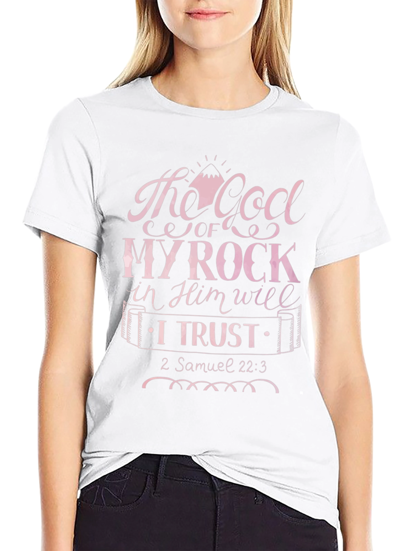 The God of My Rock Christian T-Shirt